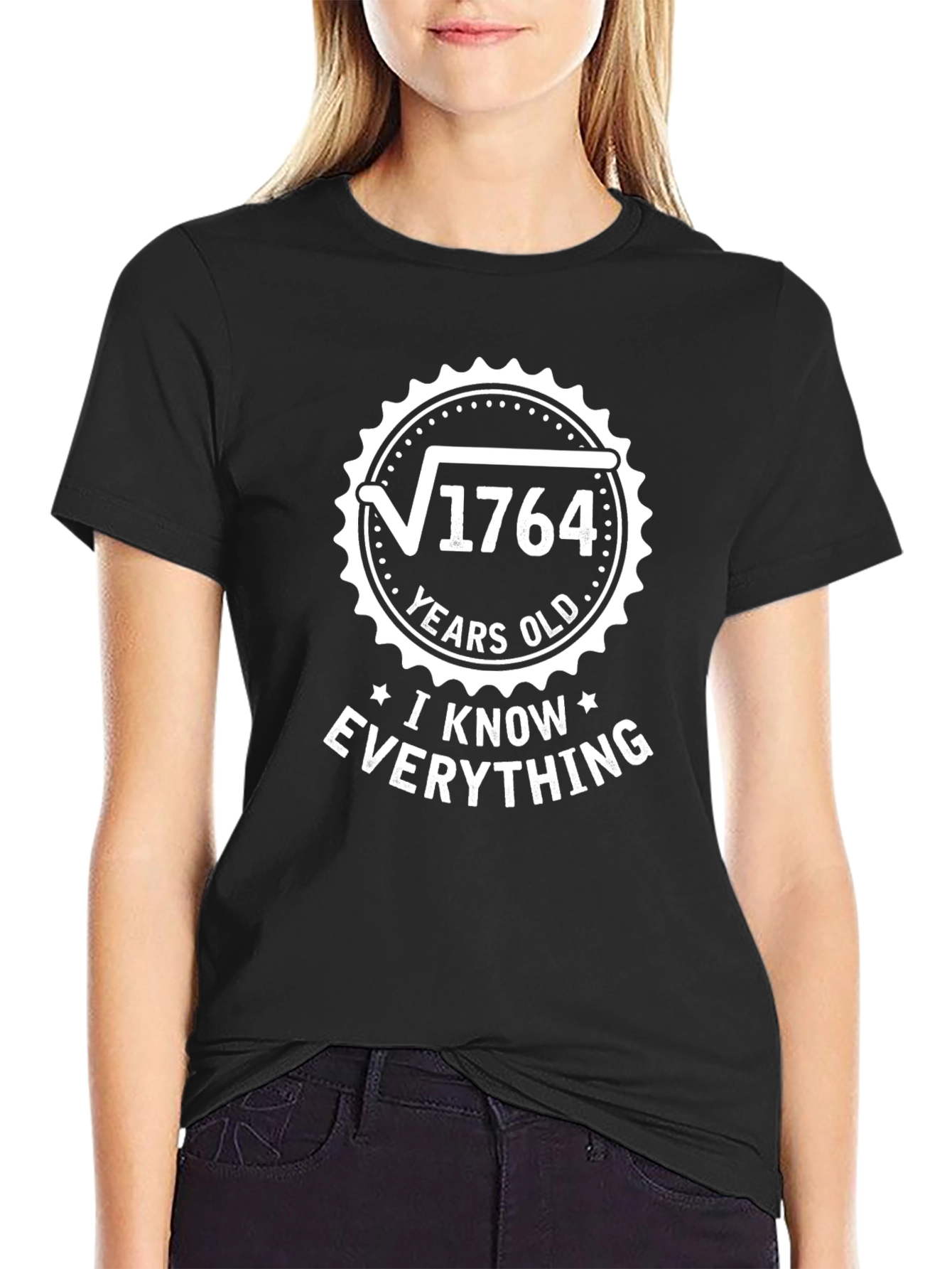 Funny Math T-Shirt - I Know Everything