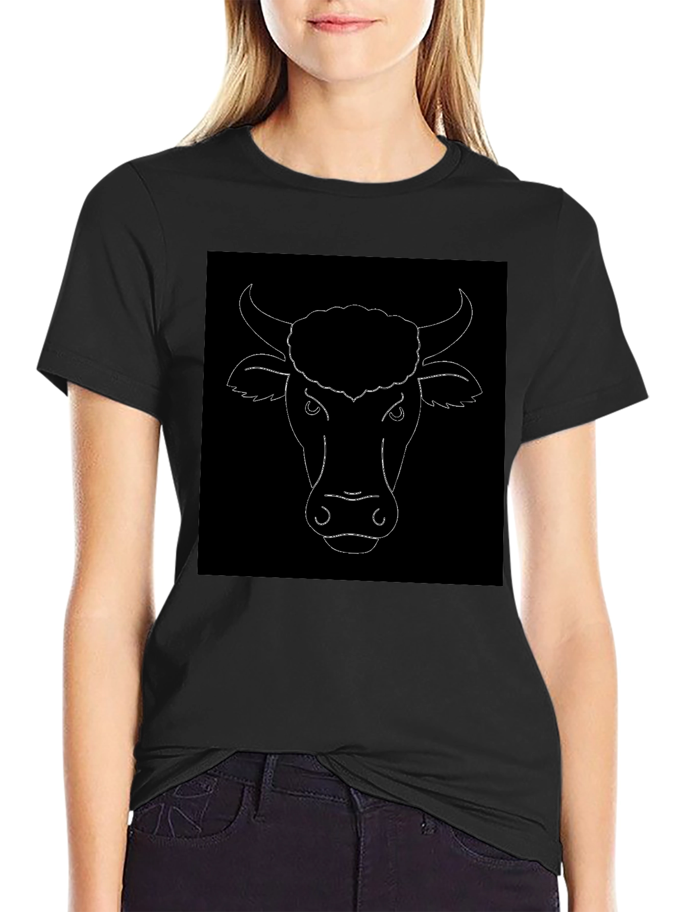 Black Bull Graphic Tee - Bold & Edgy Style