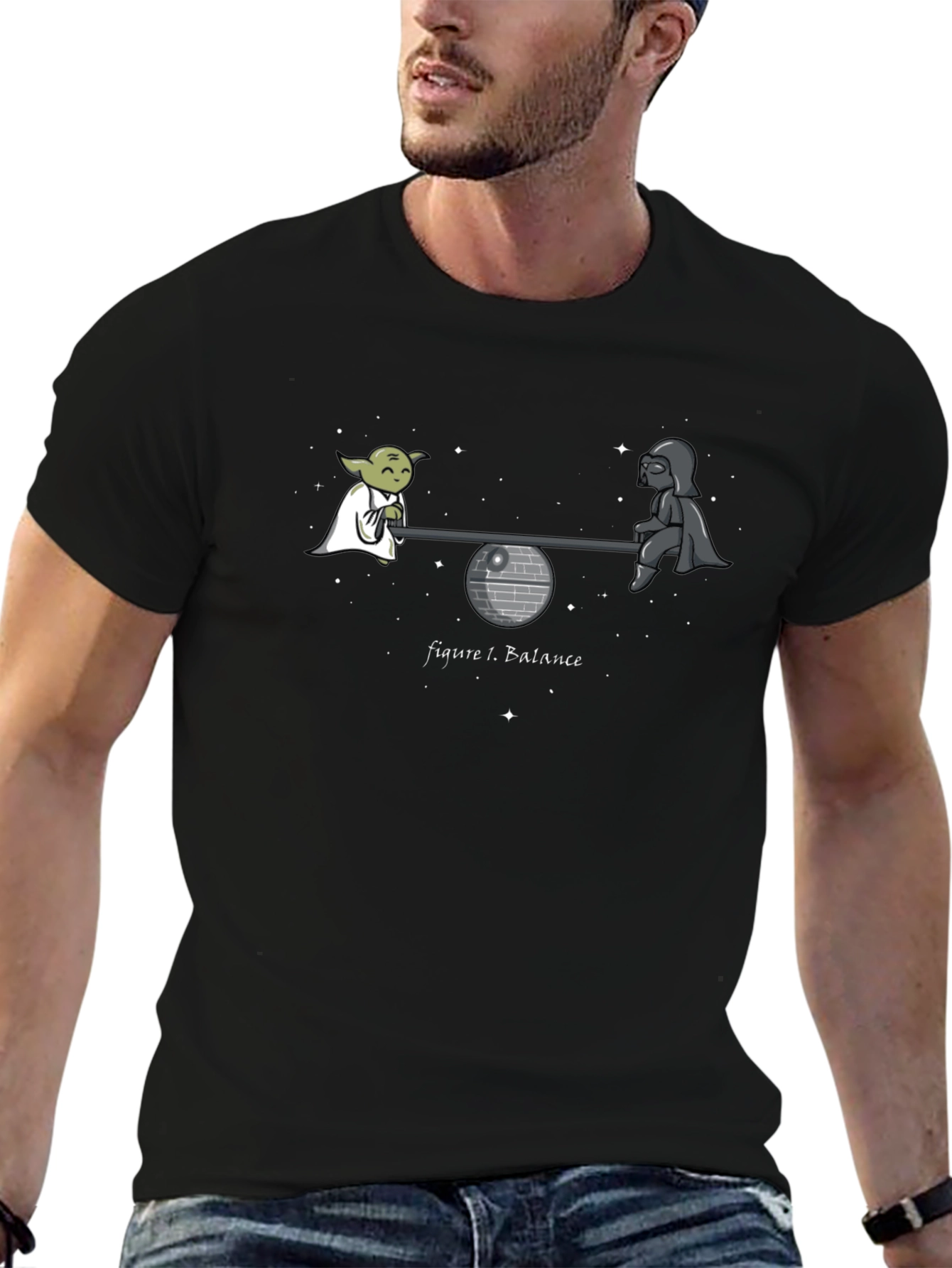Star Wars Yoda & Vader Balance T-Shirt