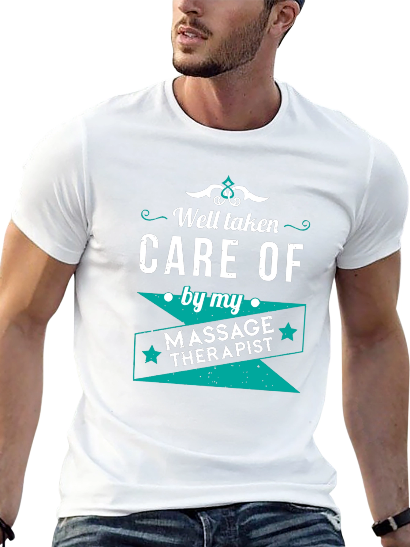 Well Taken Care Of Massage Therapist Black T-Shirt