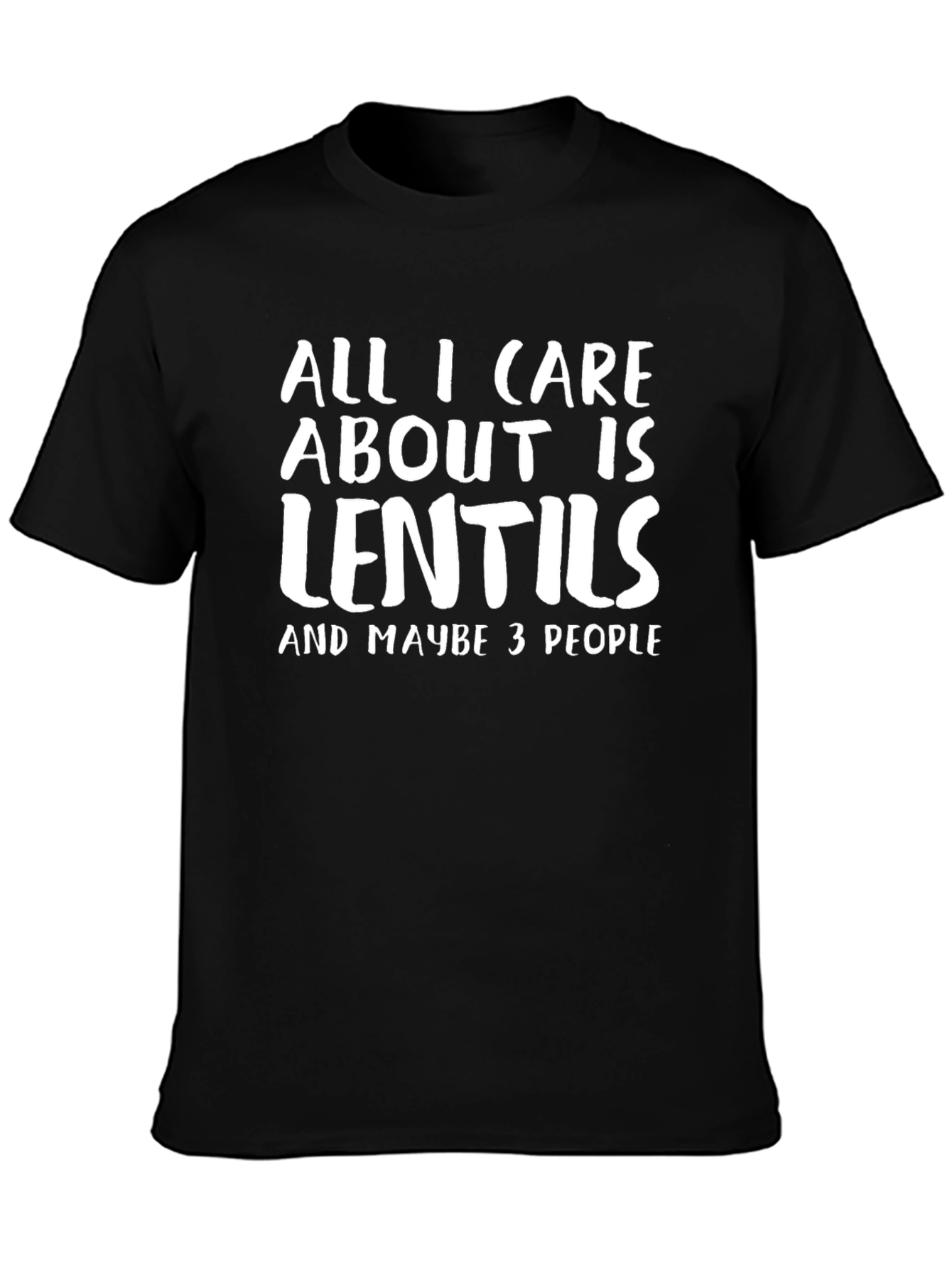 Funny Lentil Lover Graphic T-Shirt