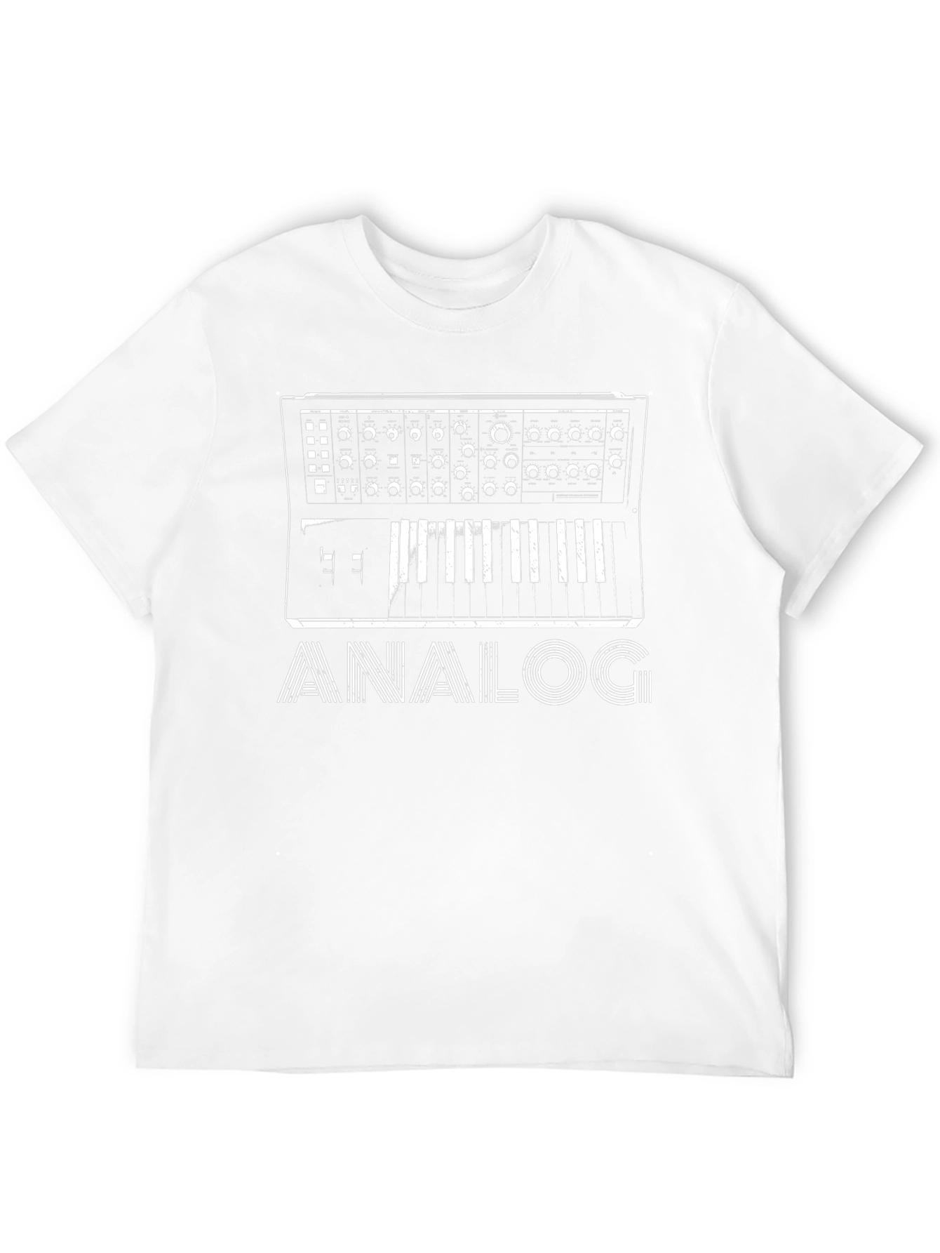 Analog Synthesizer T-Shirt - Music Producer Tee