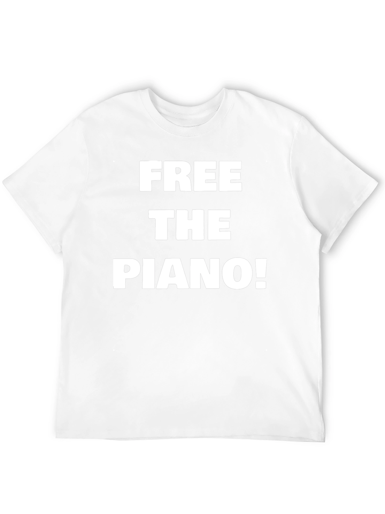 Free the Piano! Novelty Graphic Tee