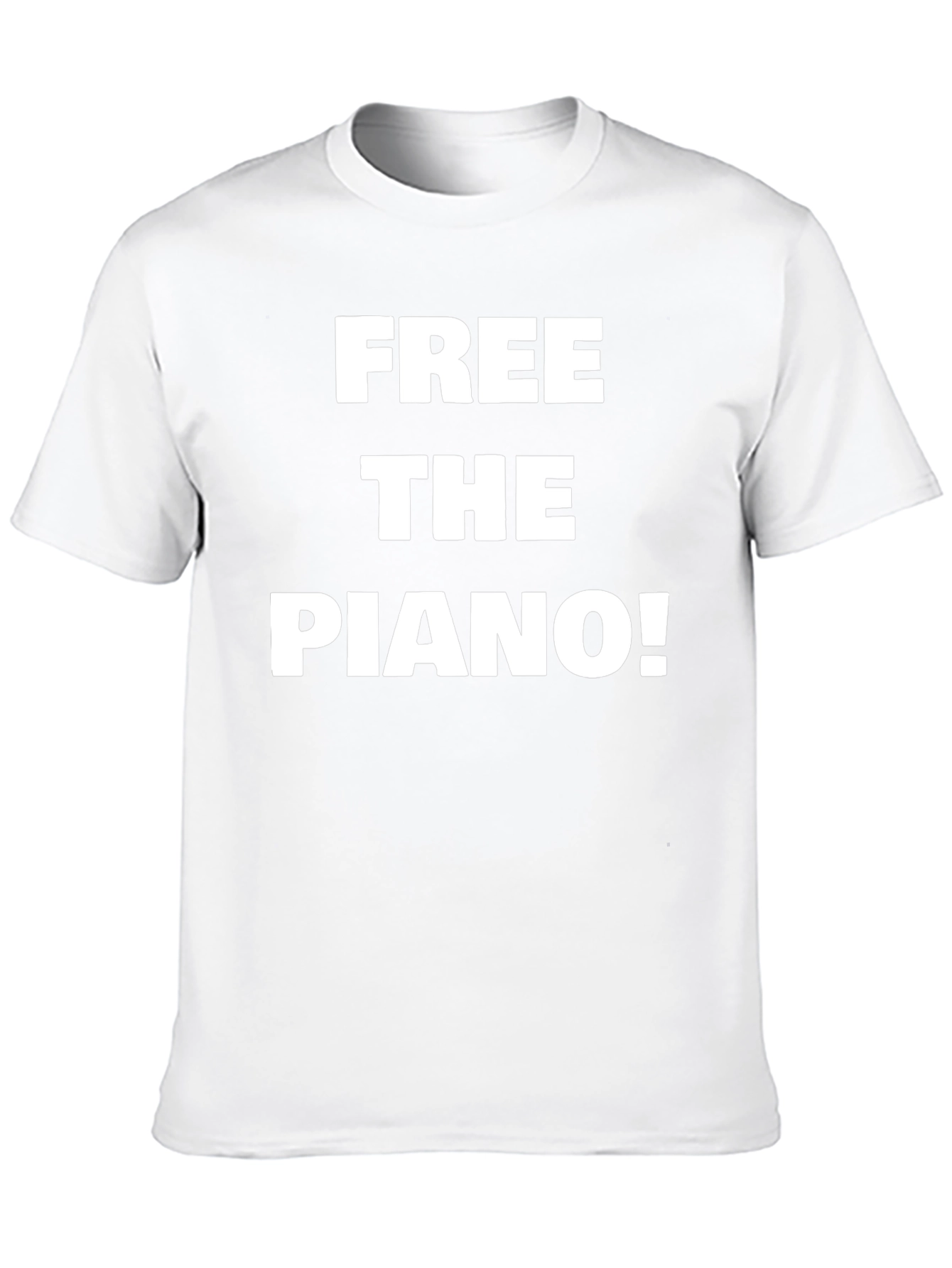 Free the Piano! Novelty Graphic Tee