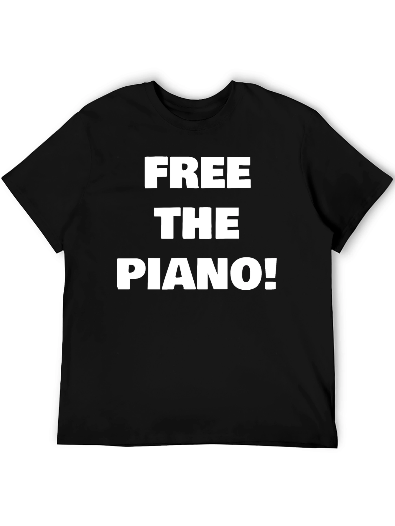 Free the Piano! Novelty Graphic Tee