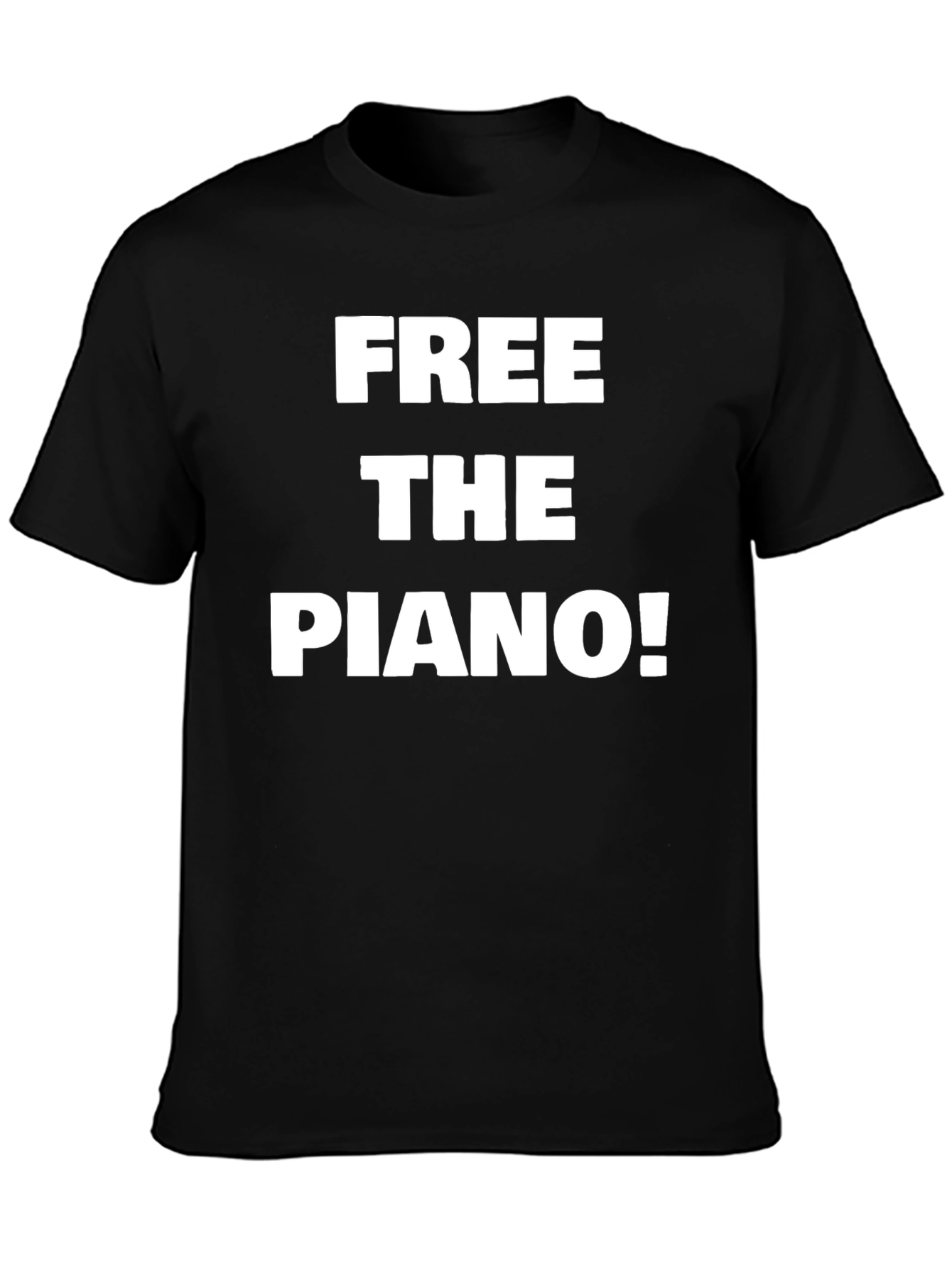 Free the Piano! Novelty Graphic Tee