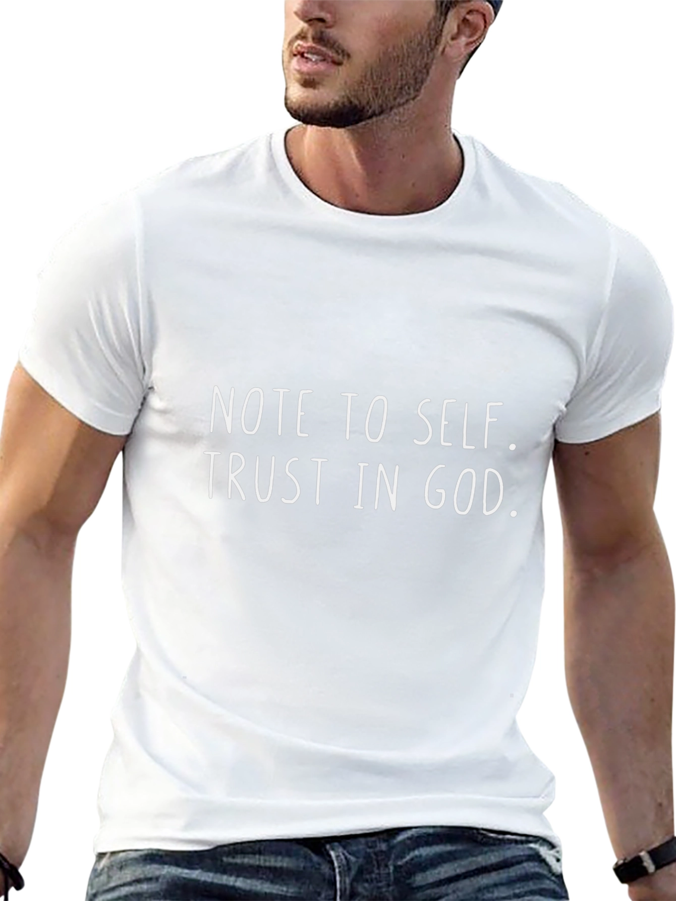 Trust in God Graphic Tee - Black