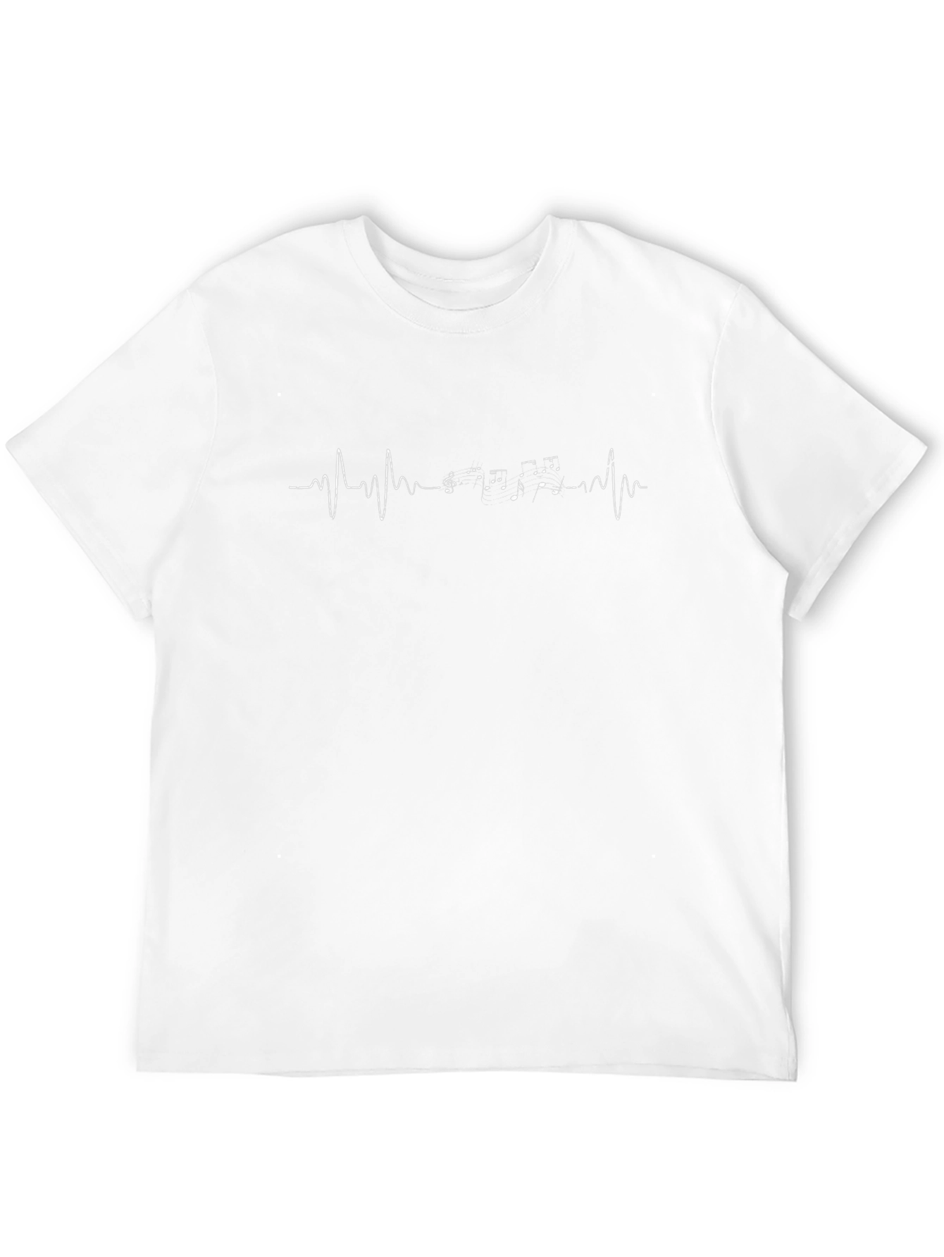 Music Heartbeat Tee - Stylish Graphic T-Shirt