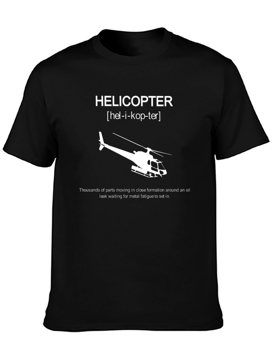 Helicopter Definition T-Shirt - Aviation Humor Tee