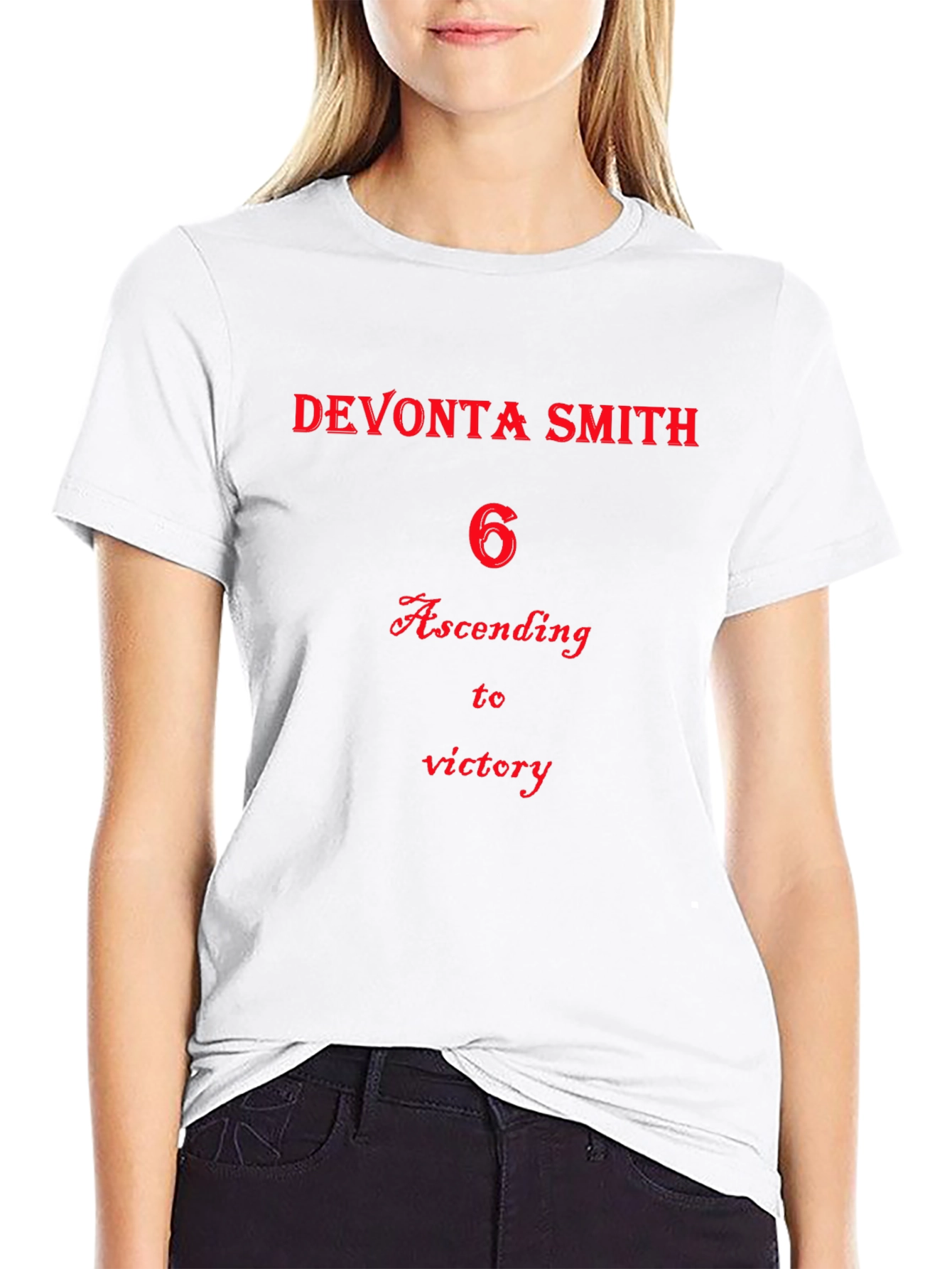 Devonta Smith 6 Ascending to Victory Graphic Tee