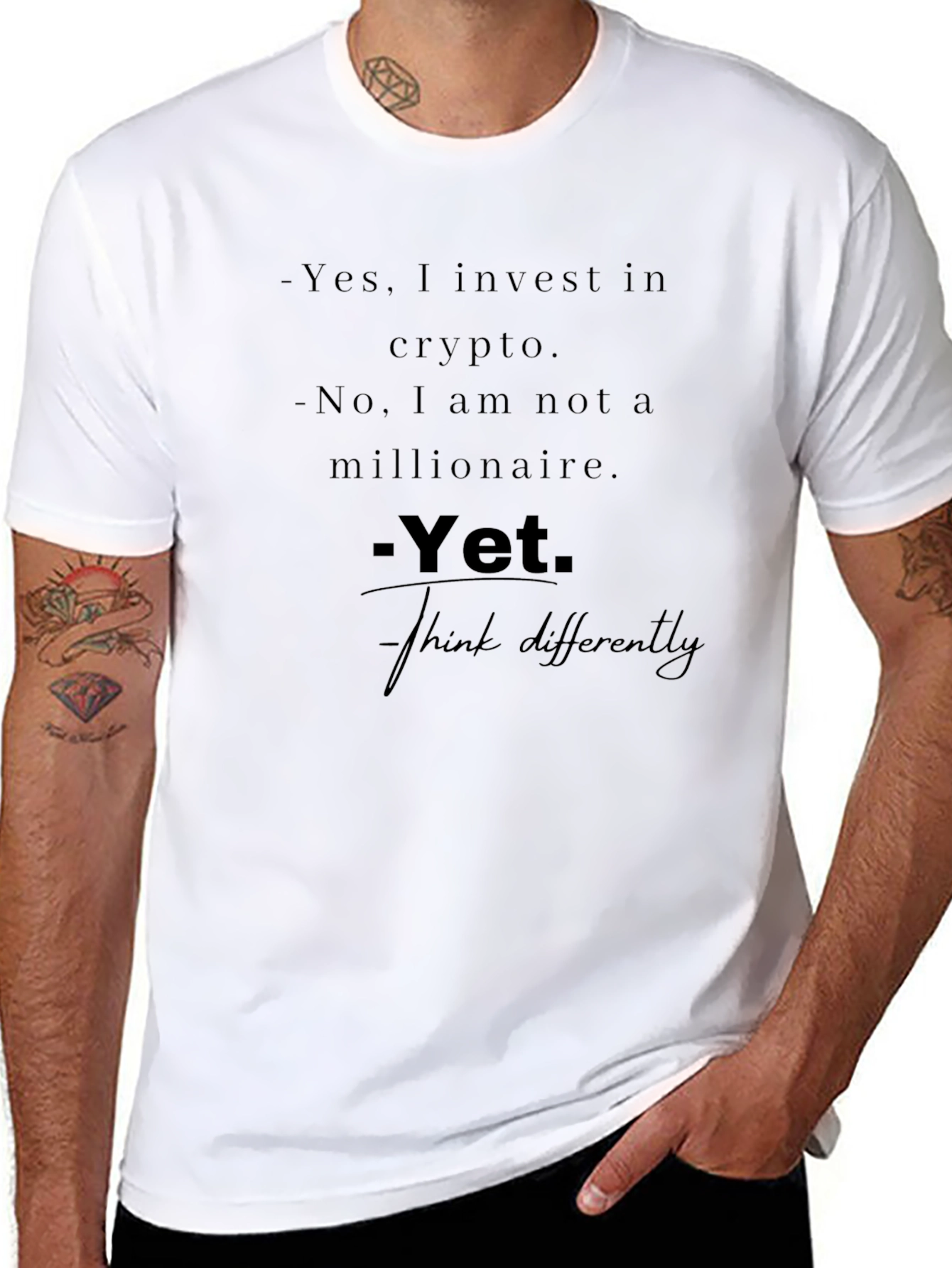 Crypto Investor T-Shirt - Yet Design
