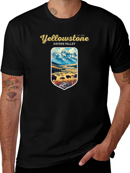 Yellowstone Hayden Valley Graphic Tee