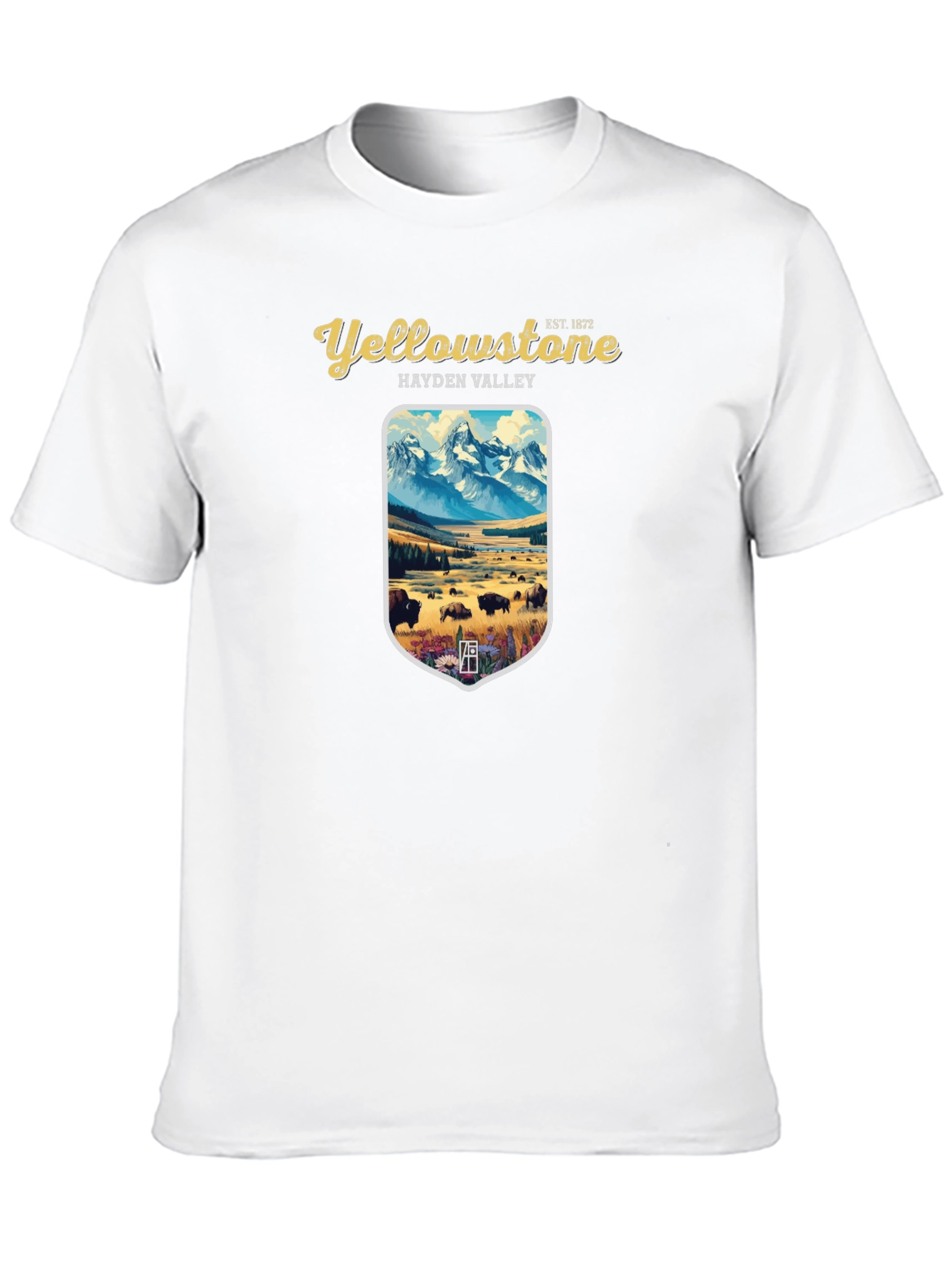 Yellowstone Hayden Valley Graphic Tee
