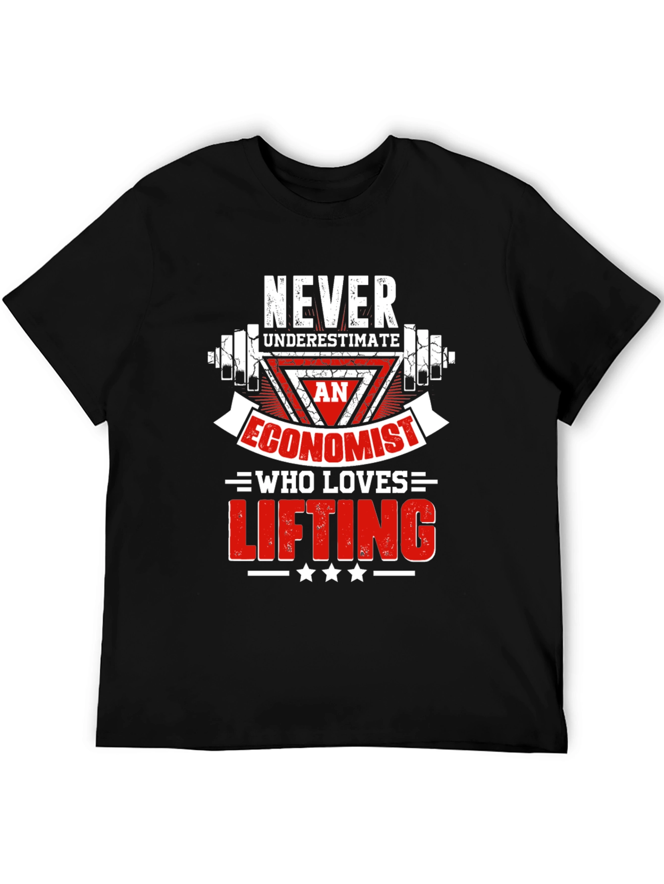 Economist Lifting T-Shirt - Never Underestimate