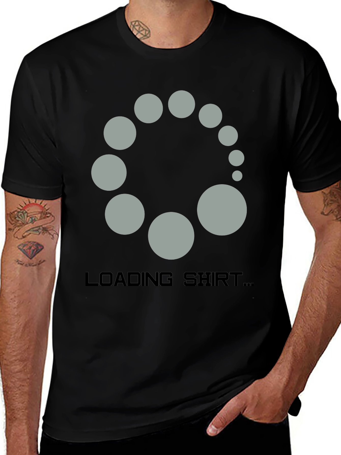 Loading Shirt Novelty Graphic Tee