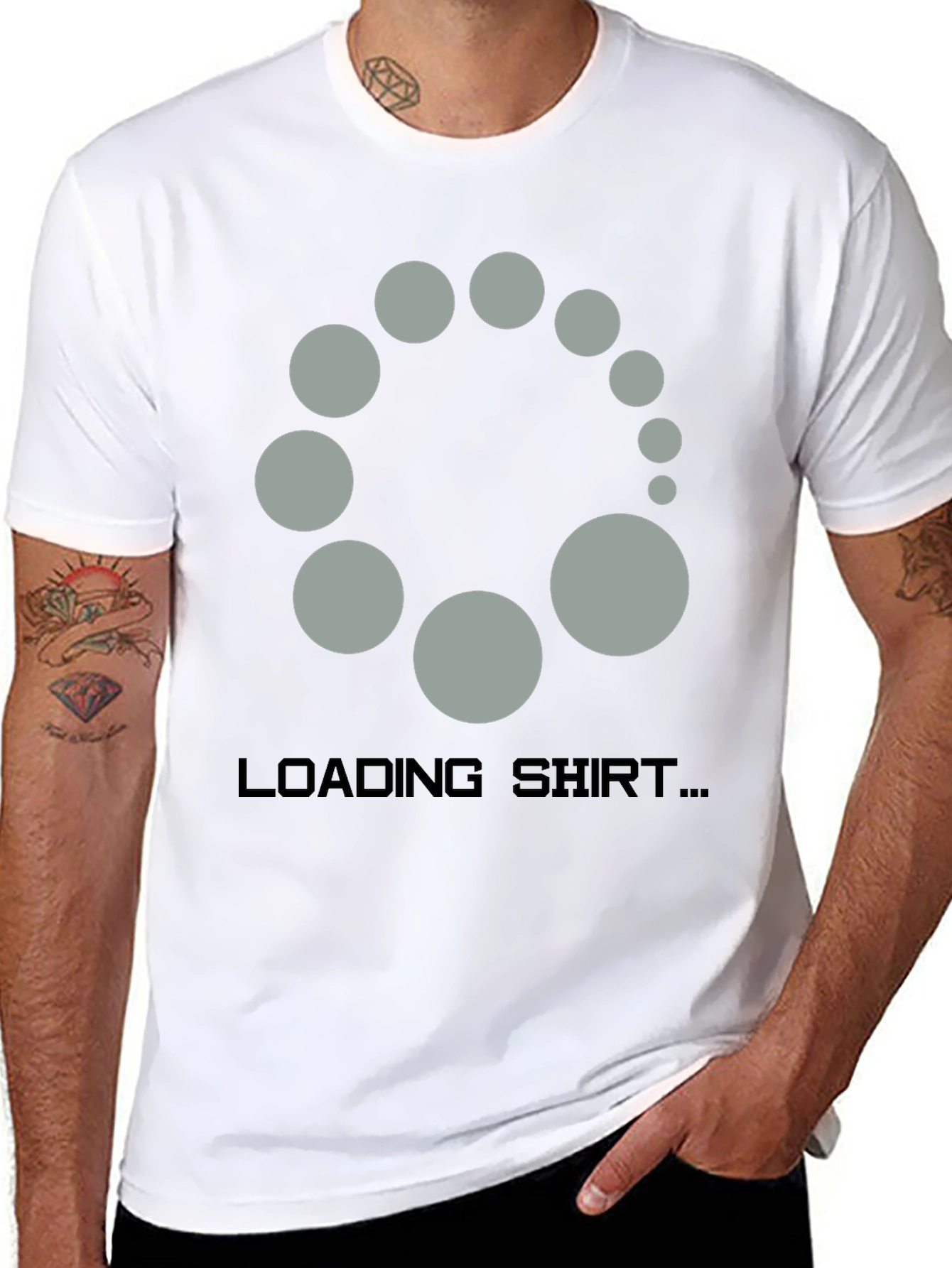 Loading Shirt Novelty Graphic Tee