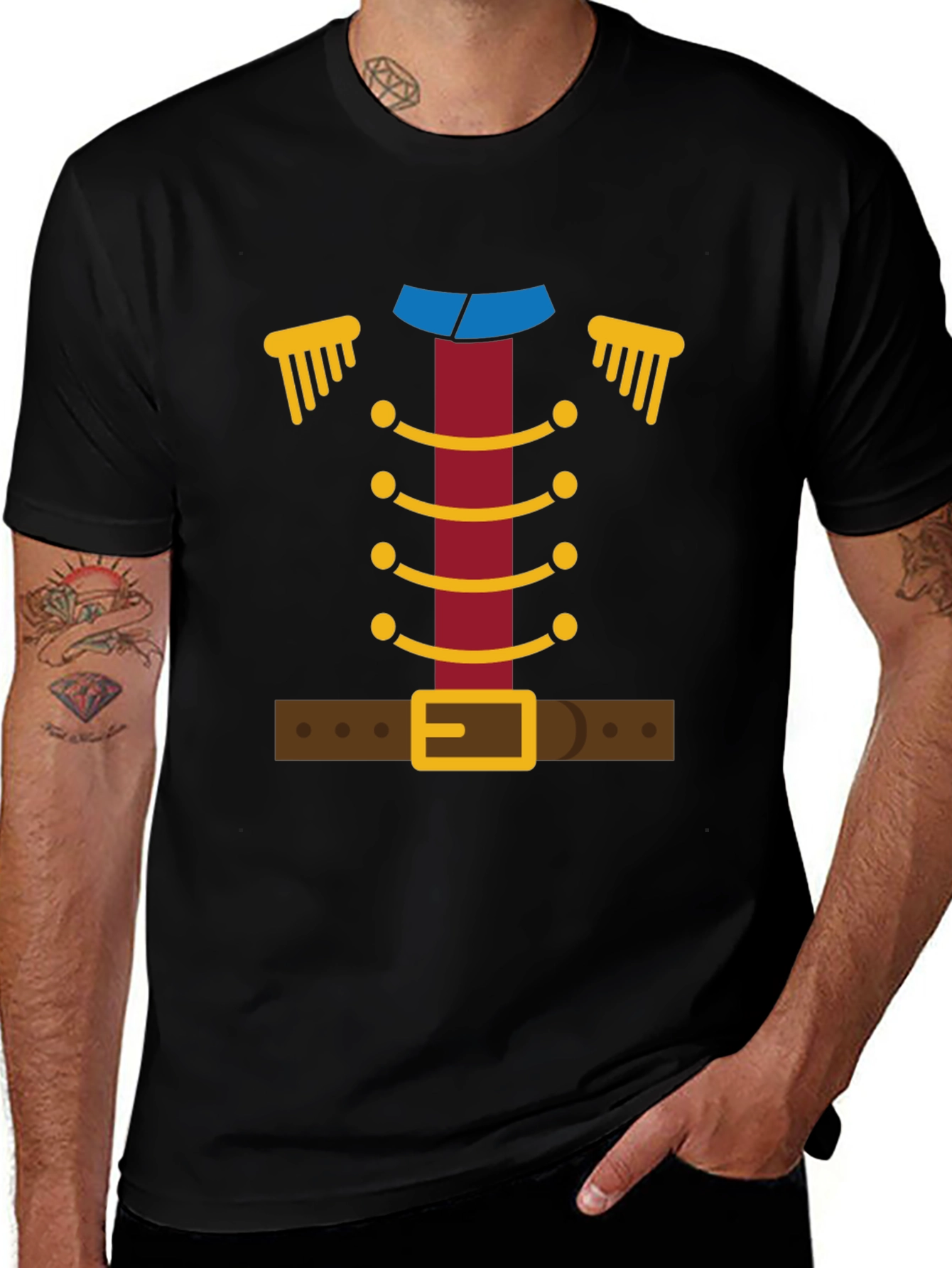 Novelty Costume Design T-Shirt