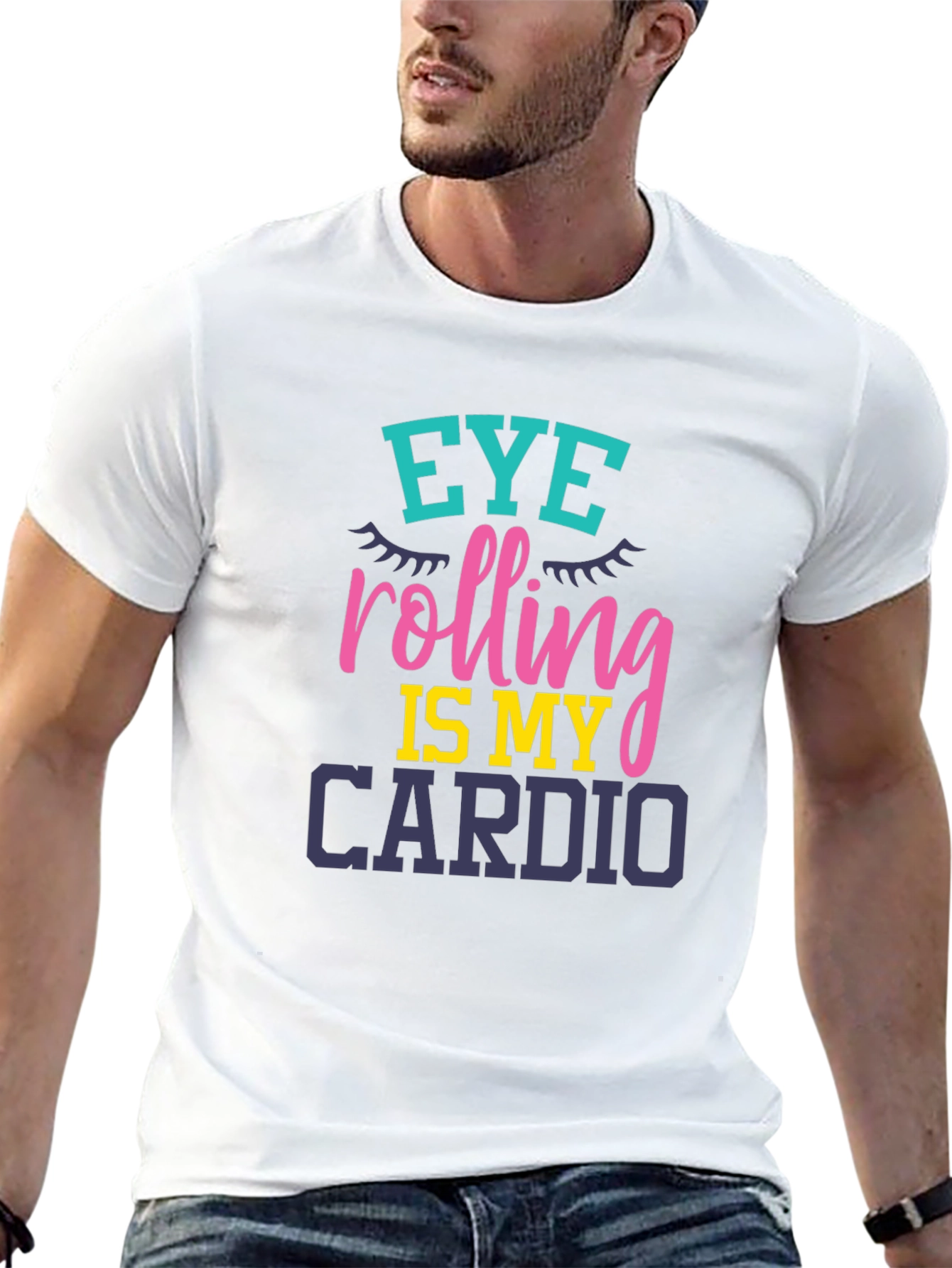 Eye Rolling Is My Cardio Graphic T-Shirt