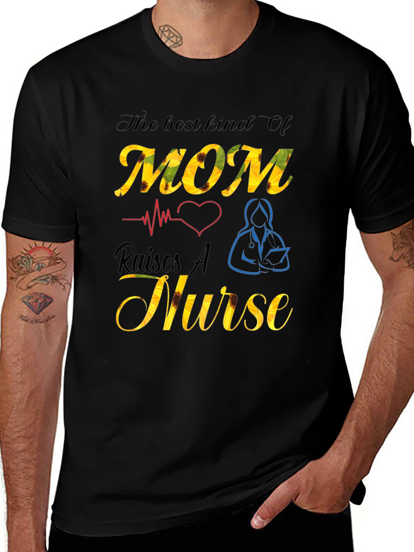 Best Kind of Mom Raises a Nurse T-Shirt