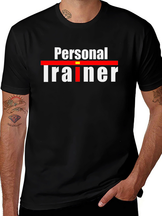 Personal Trainer Graphic T-Shirt - Fitness Motivation Tee