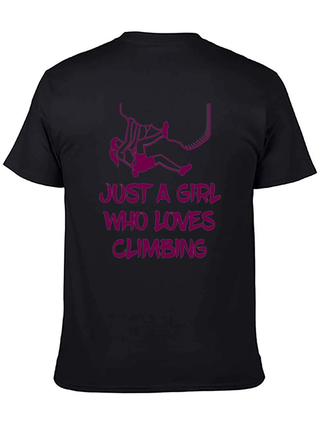 Climbing Girl Graphic Tee - Love to Climb!