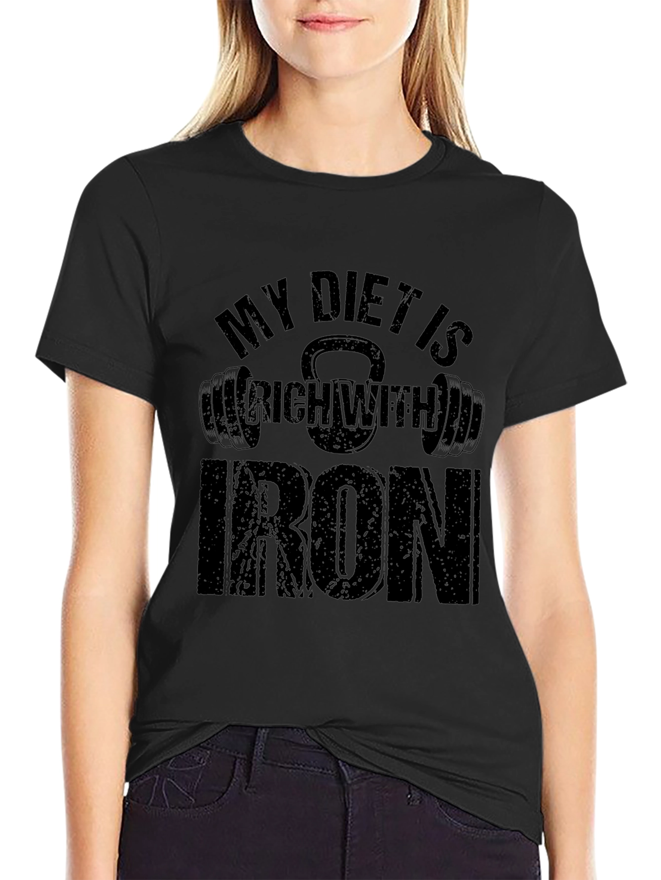My Diet is Rich With Iron - Gym T-Shirt
