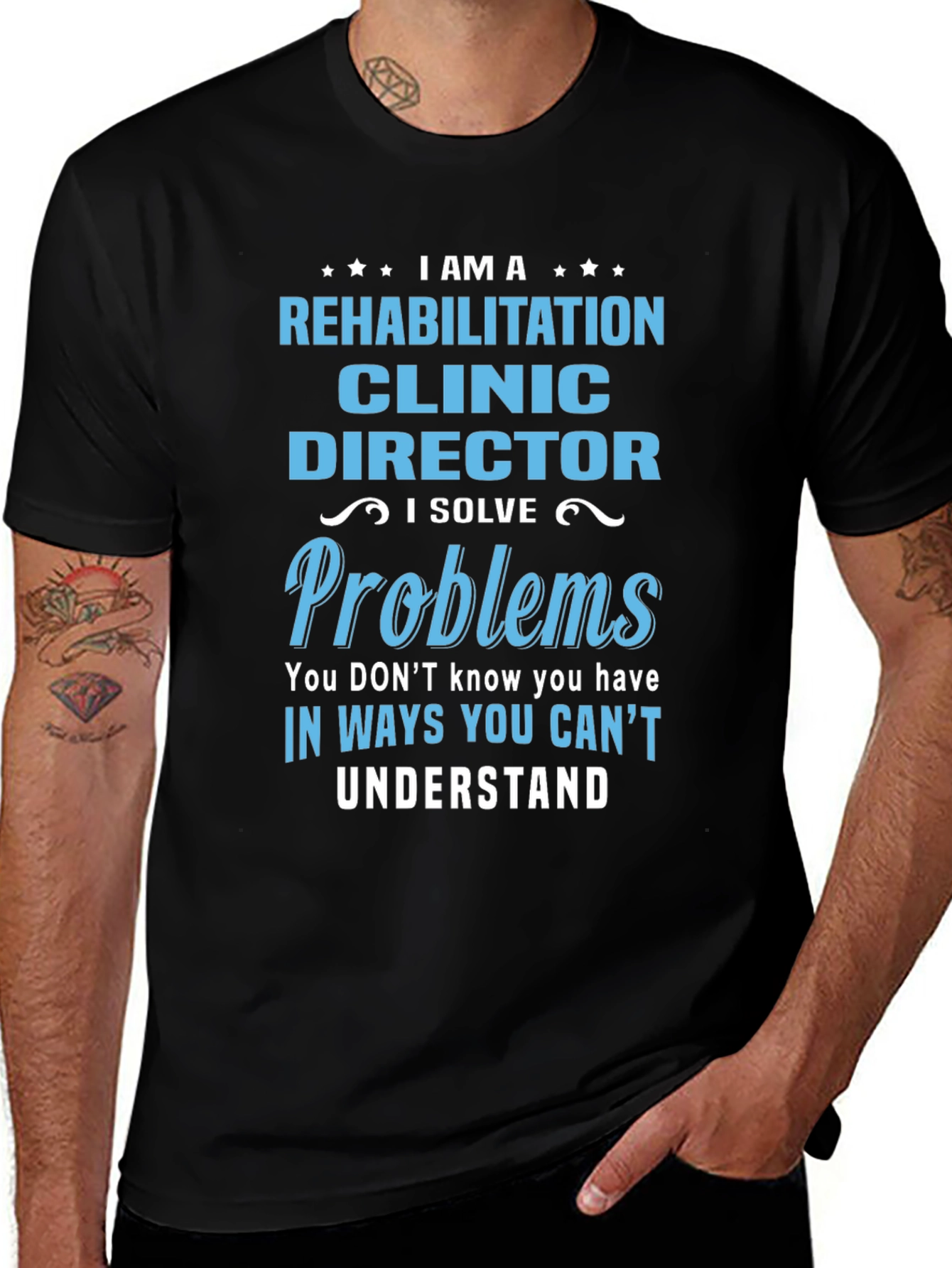 Rehabilitation Clinic Director Funny T-Shirt
