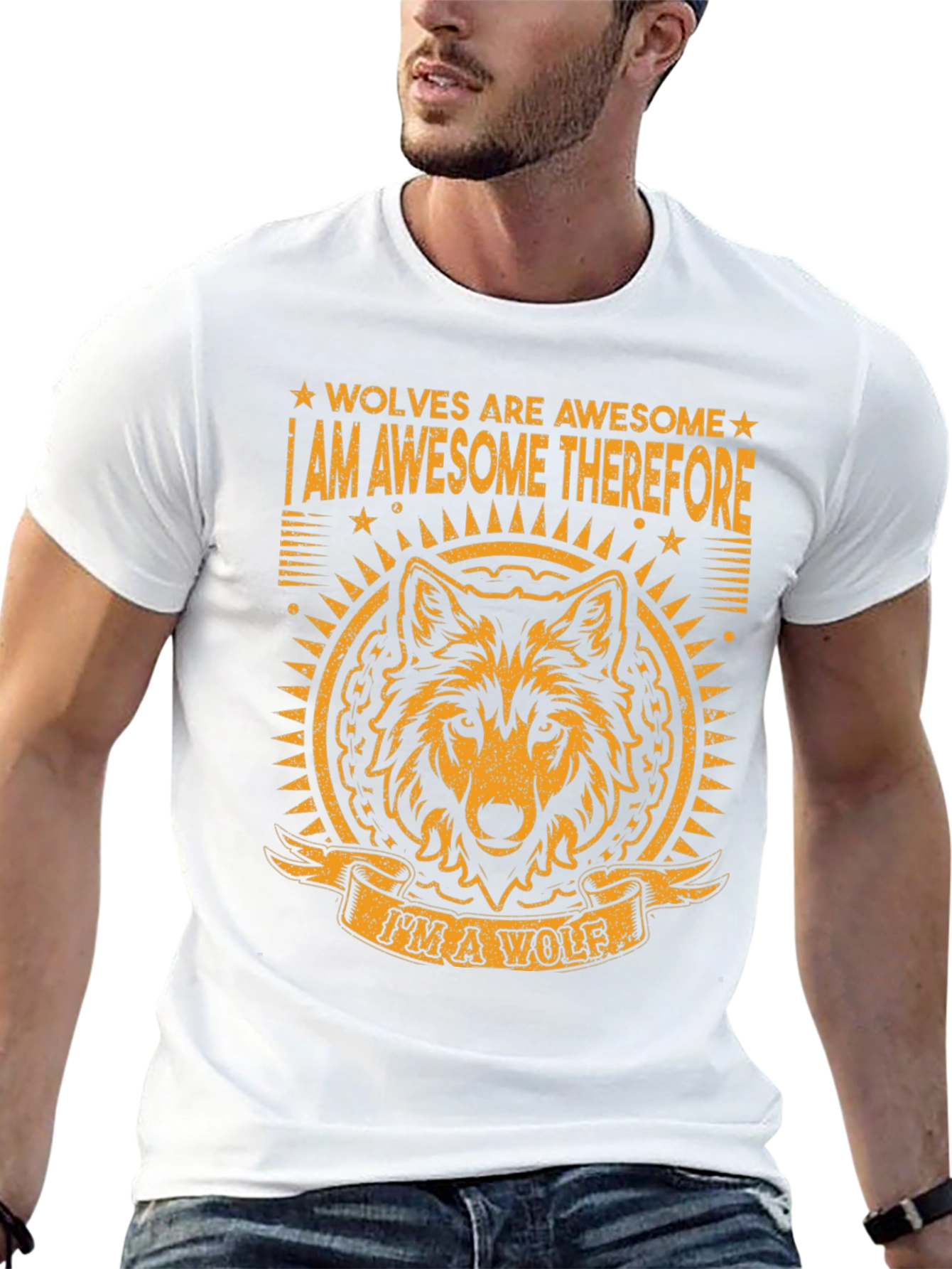 Wolves Are Awesome Graphic Tee