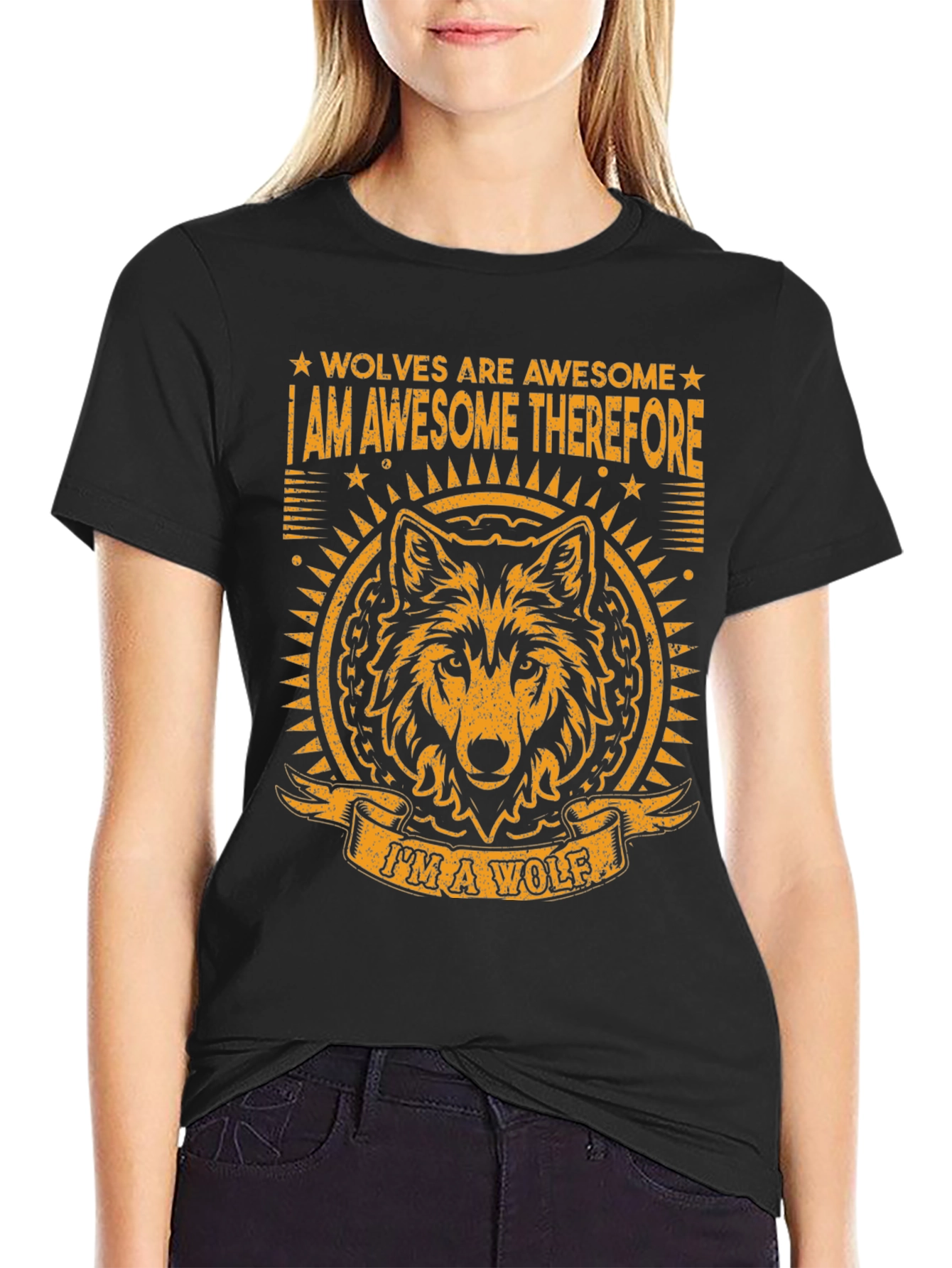 Wolves Are Awesome Graphic Tee