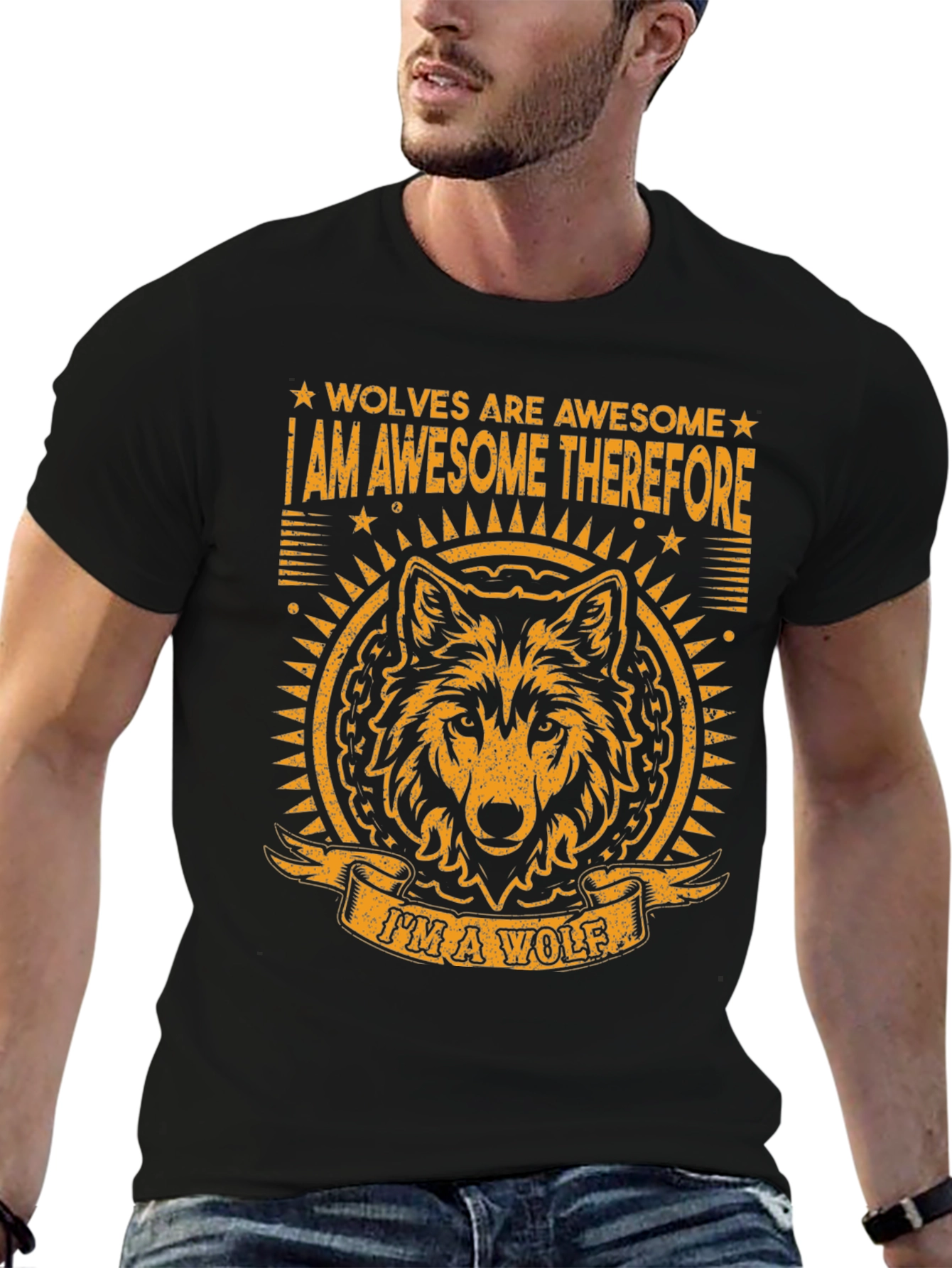 Wolves Are Awesome Graphic Tee