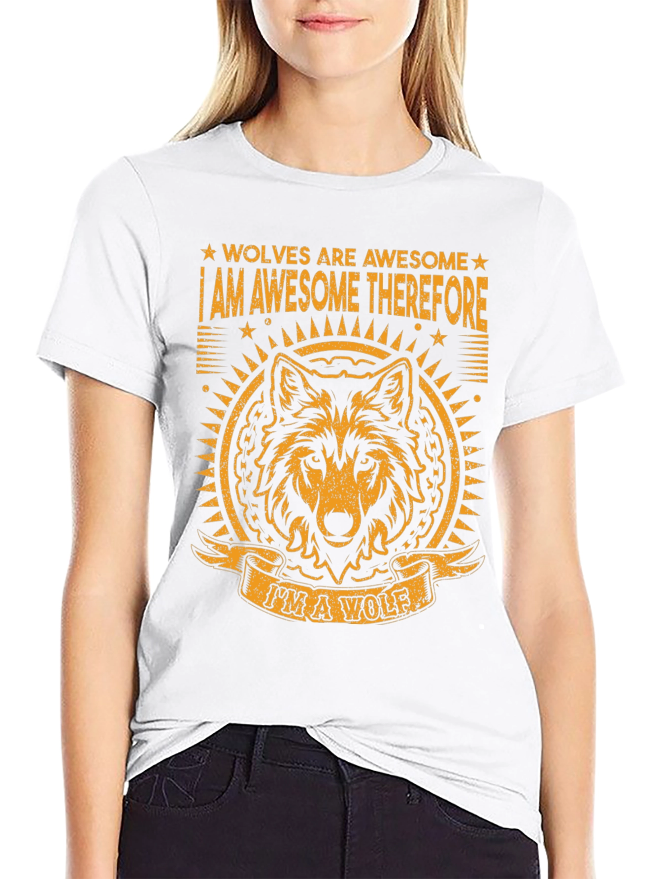 Wolves Are Awesome Graphic Tee