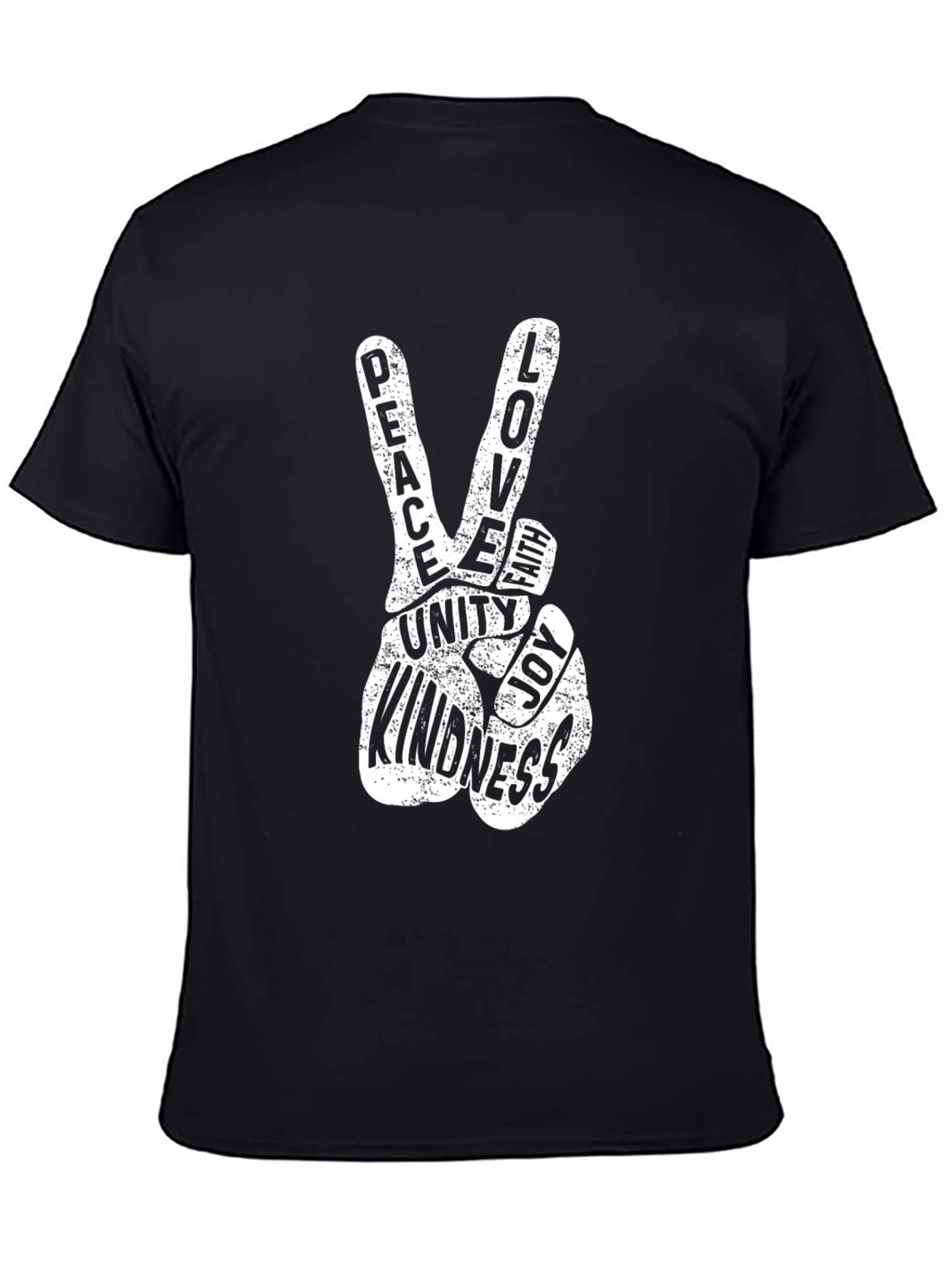 Peace Love Unity T-Shirt - Positive Vibes Graphic Tee