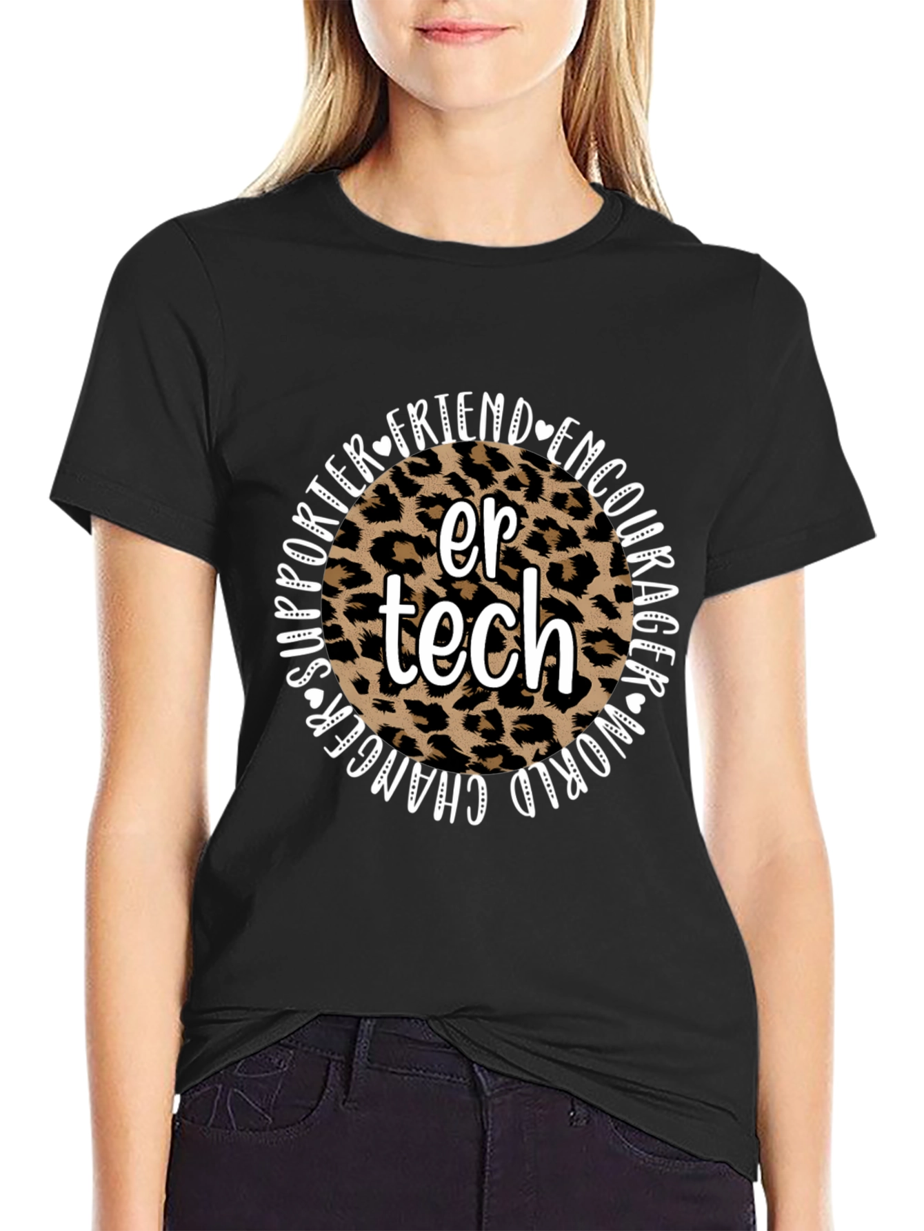 ER Tech Leopard Print T-Shirt
