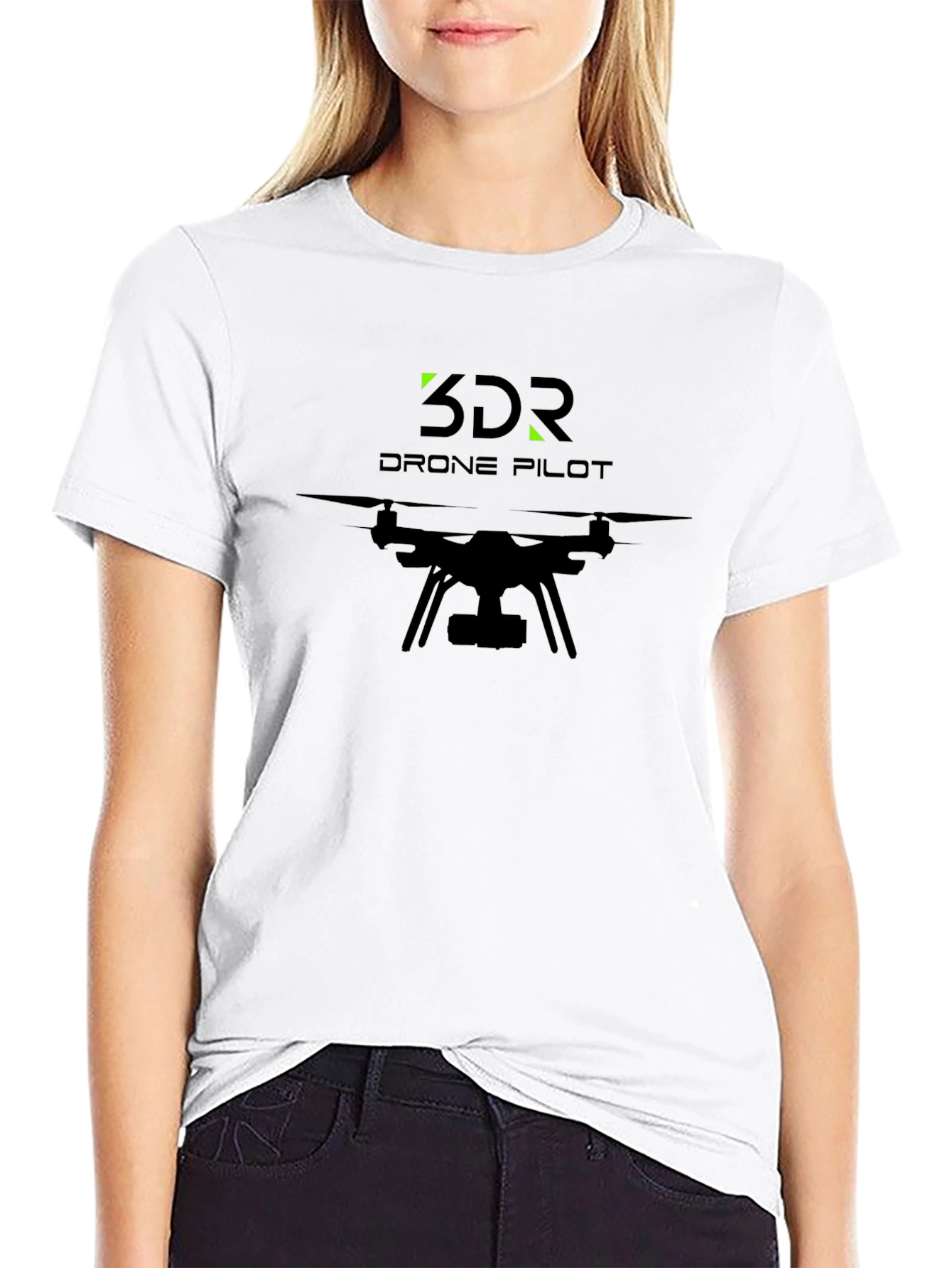 3DR Drone Pilot Black T-Shirt