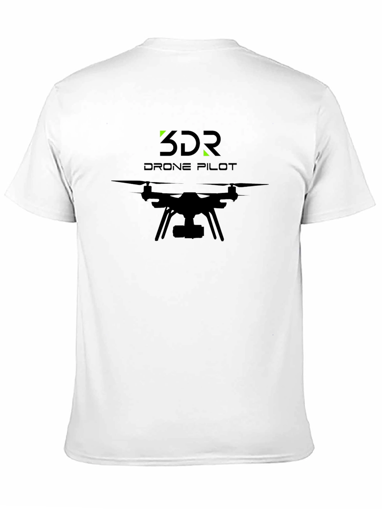 3DR Drone Pilot Black T-Shirt