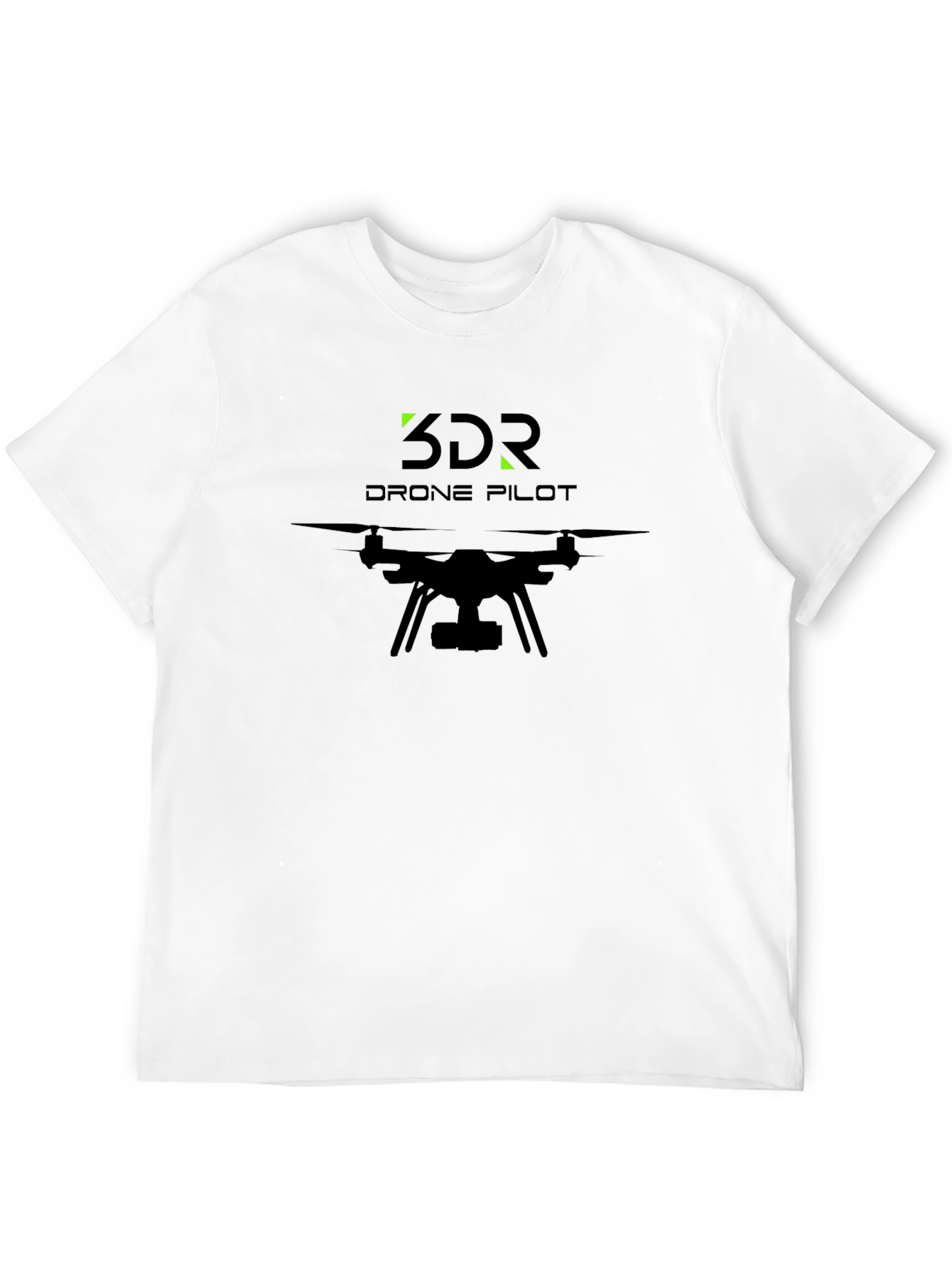 3DR Drone Pilot Black T-Shirt