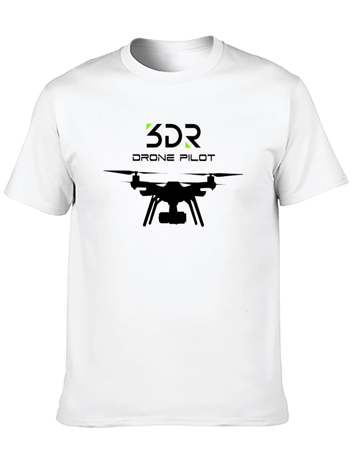 3DR Drone Pilot Black T-Shirt