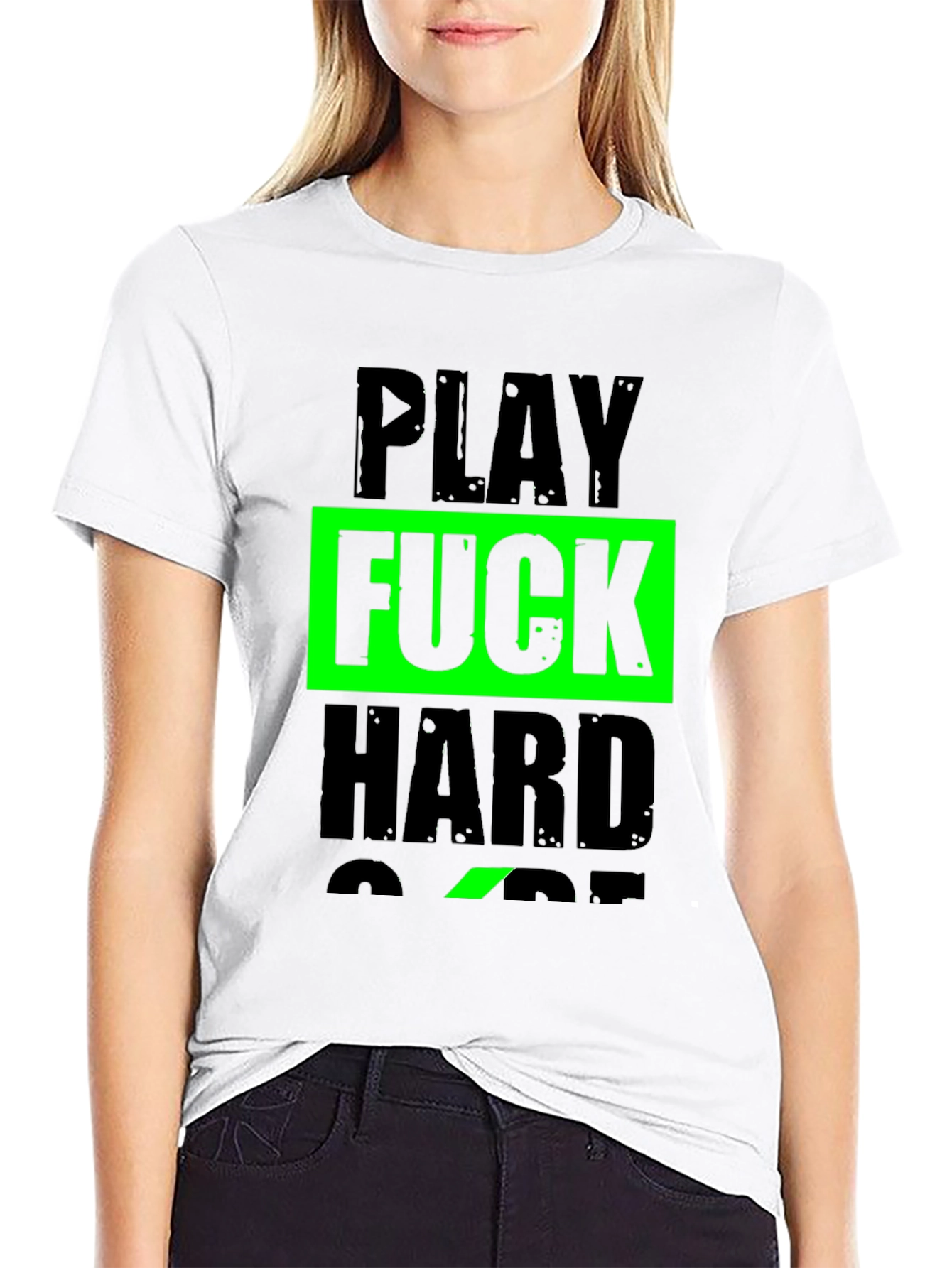 Play F*ck Hard T-Shirt - Bold Graphic Tee