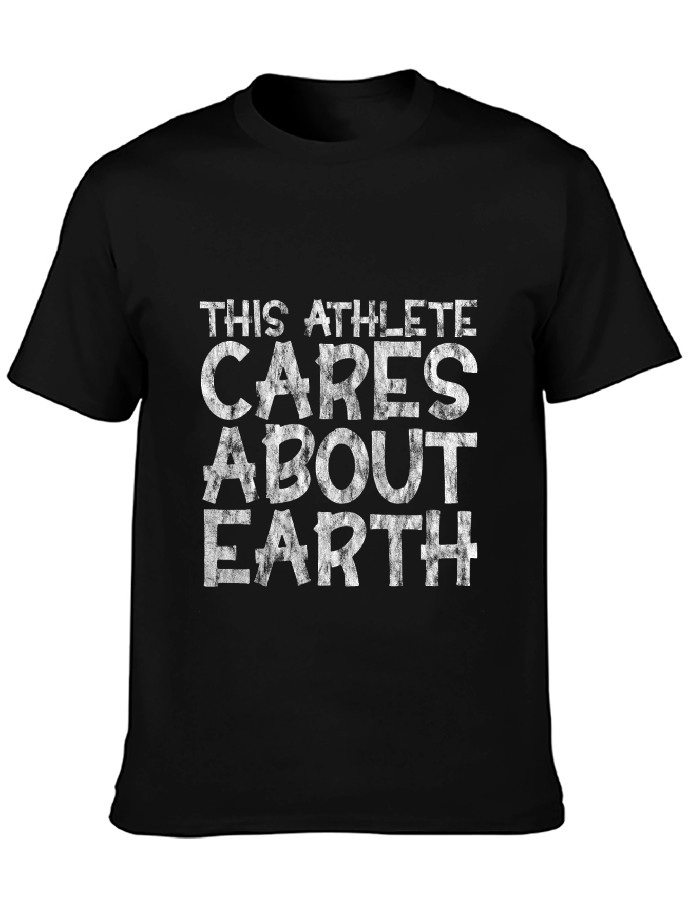 Eco Athlete Black T-Shirt