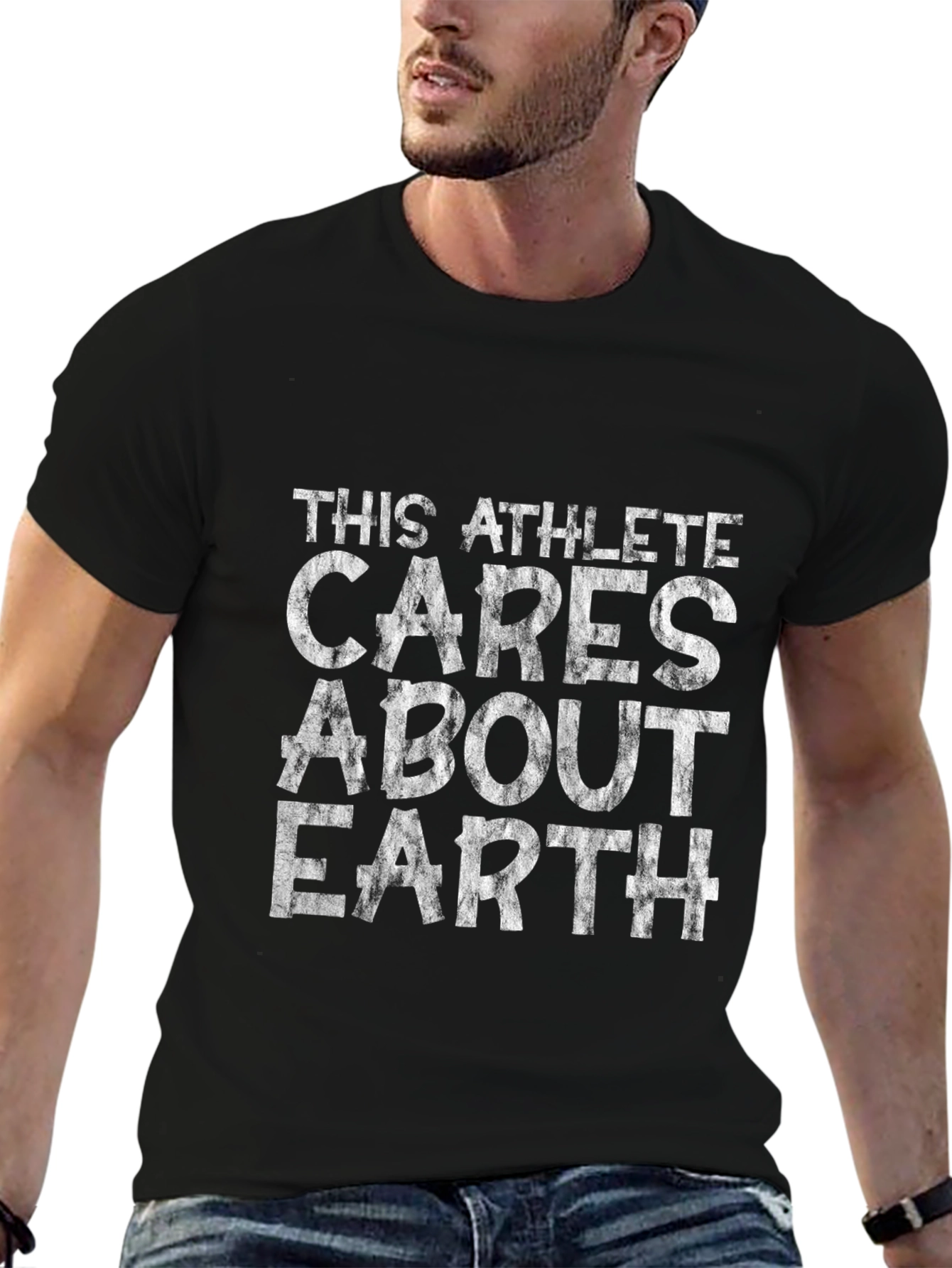Eco Athlete Black T-Shirt