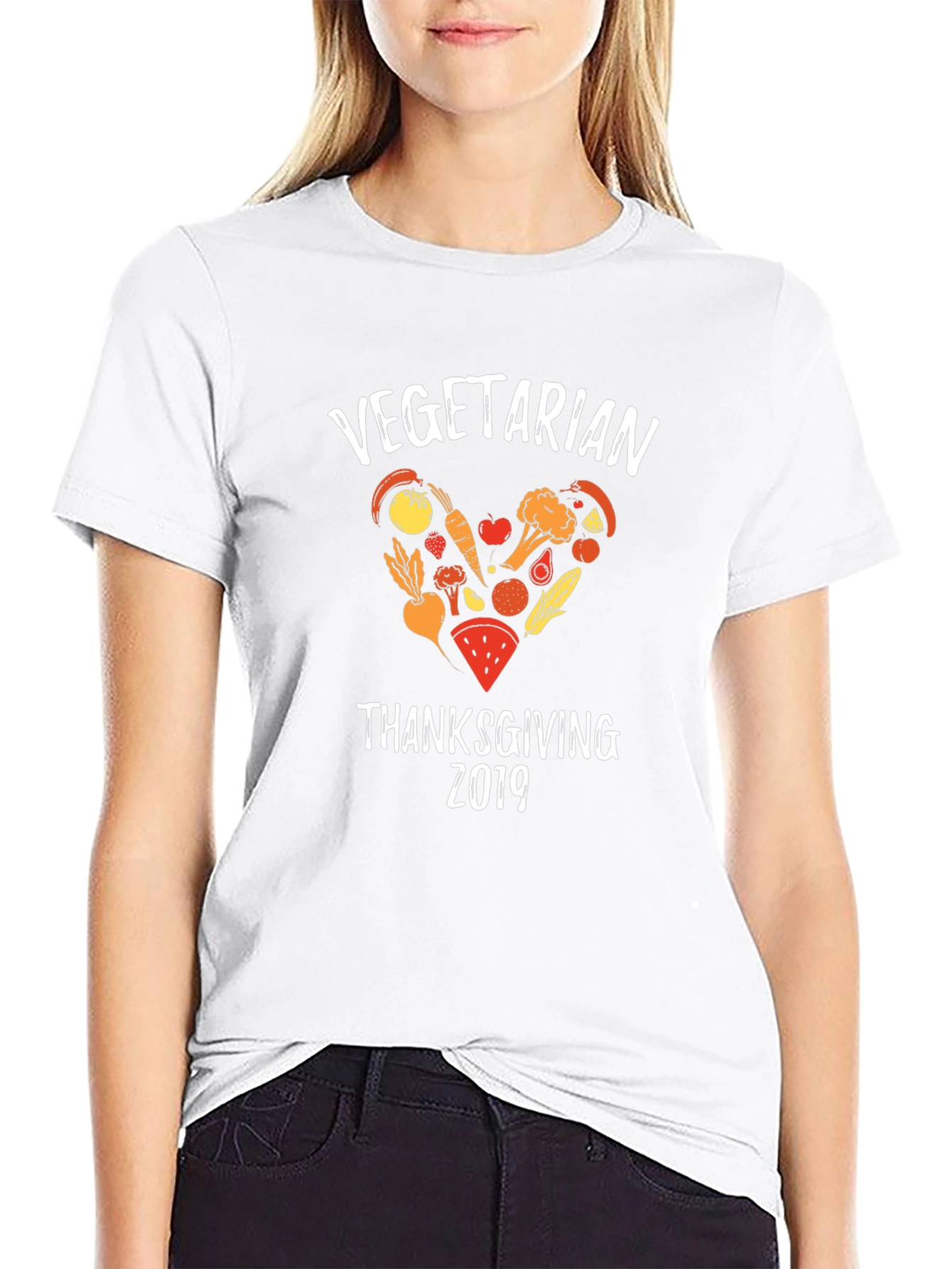 Vegetarian Thanksgiving 2019 Graphic T-Shirt