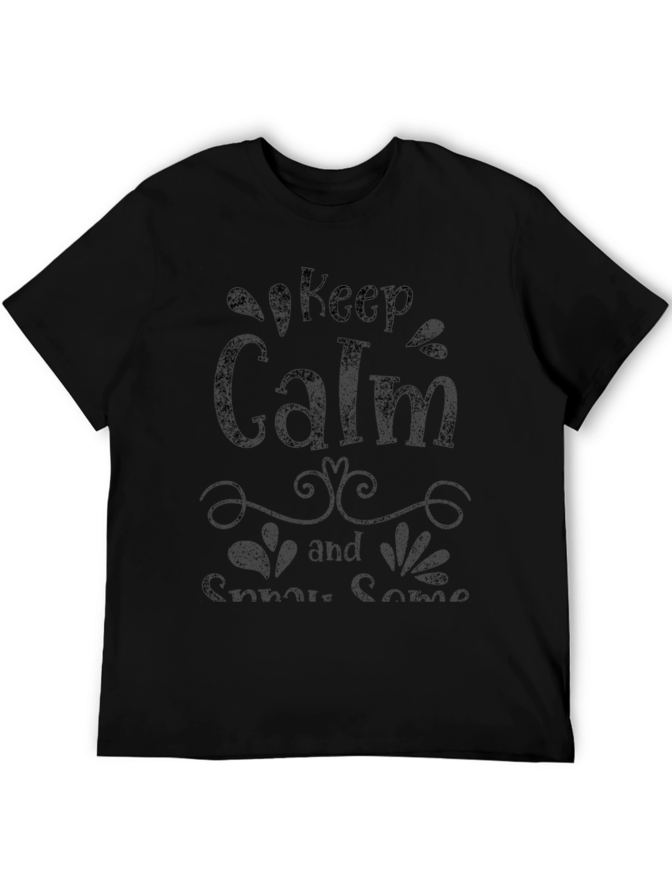 Keep Calm and Snuggle Some Black Tee