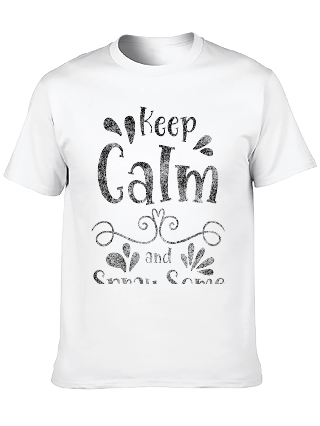 Keep Calm and Snuggle Some Black Tee