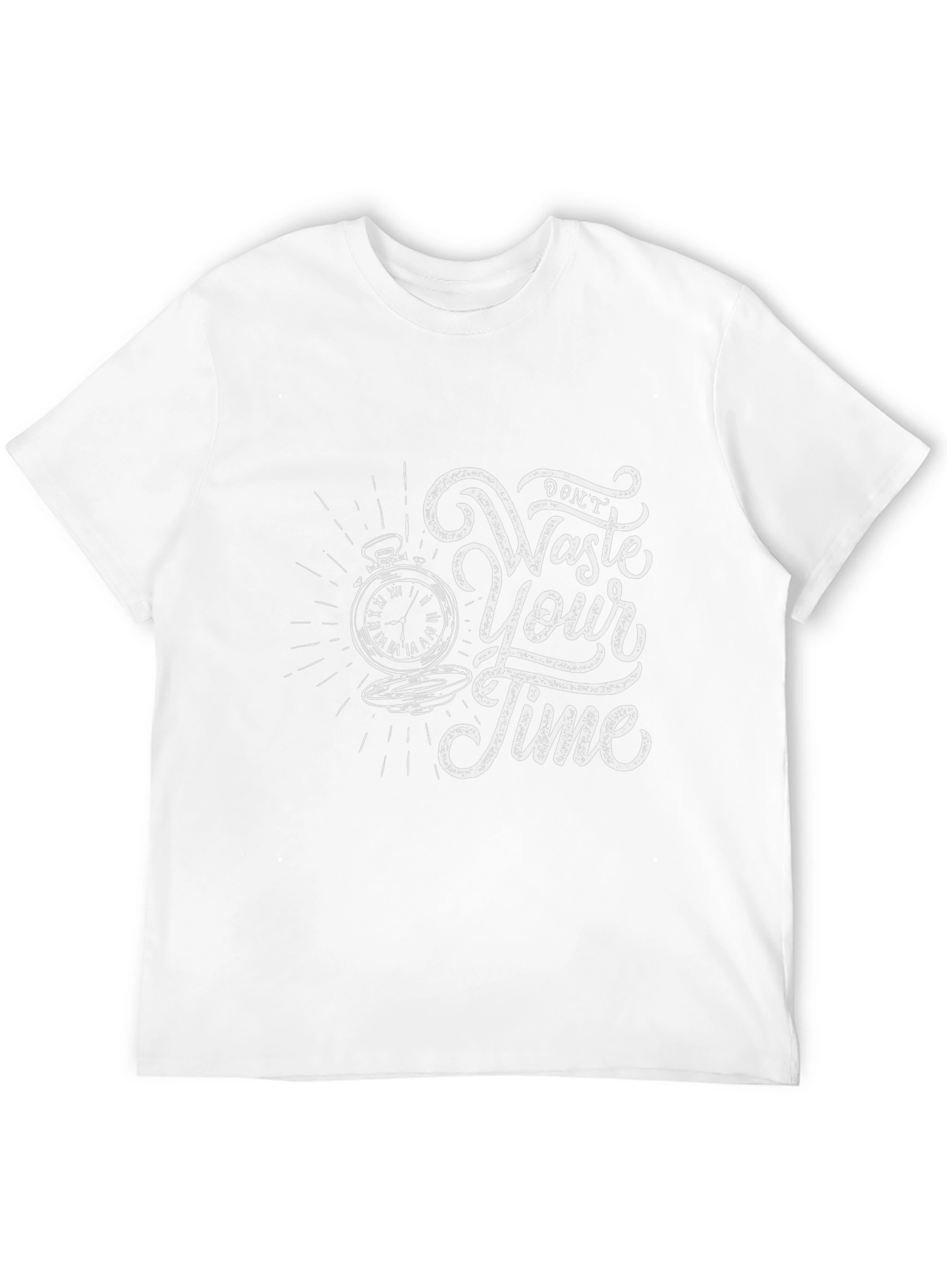 Dont Waste Your Time Graphic Tee