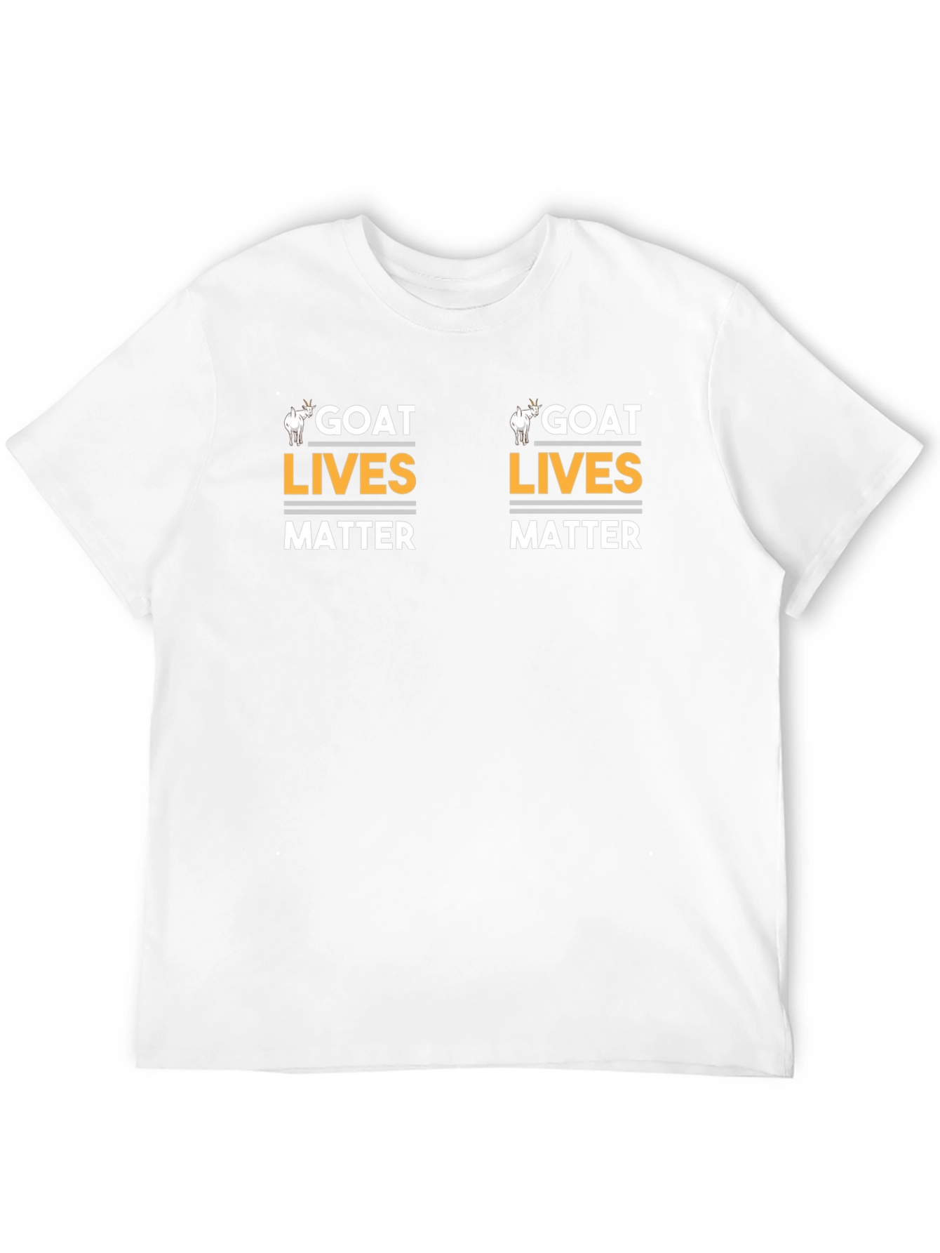 Goat Lives Matter Black T-Shirt