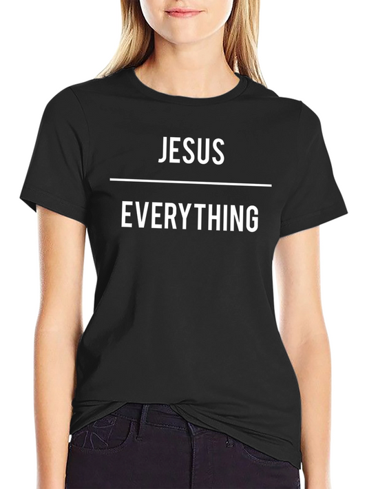 Jesus Everything Black T-Shirt
