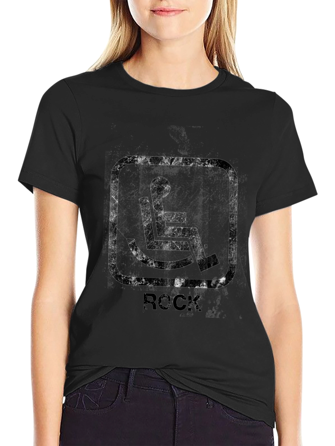 Rock Wheelchair T-Shirt