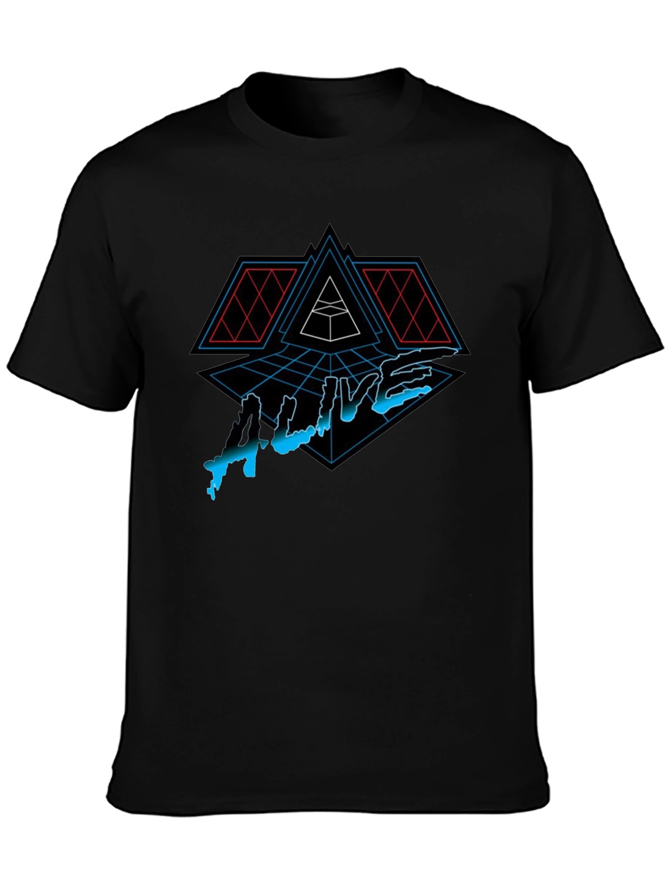 Alive Graphic Tee - Daft Punk Inspired Design