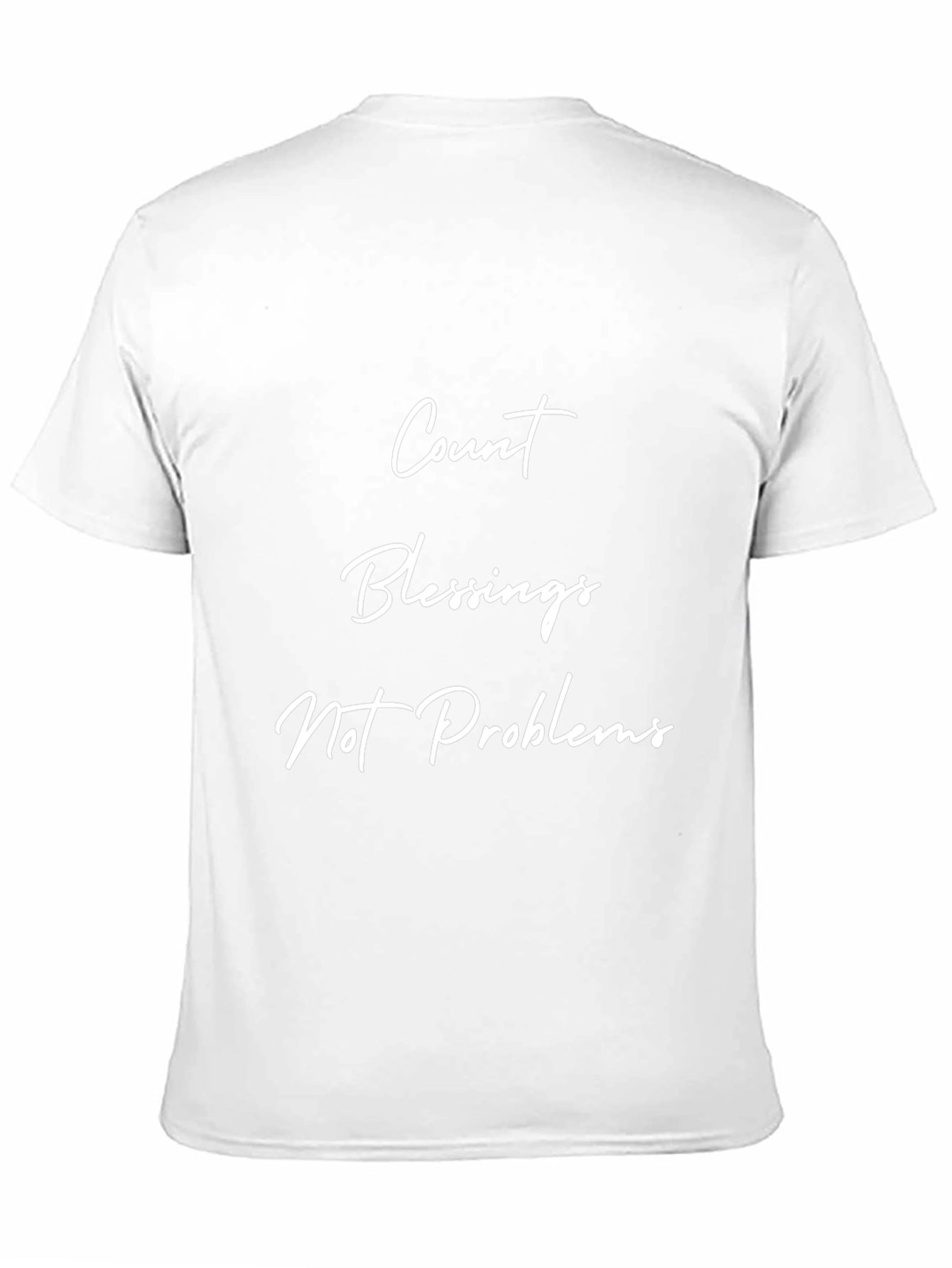 Count Blessings Black Graphic Tee