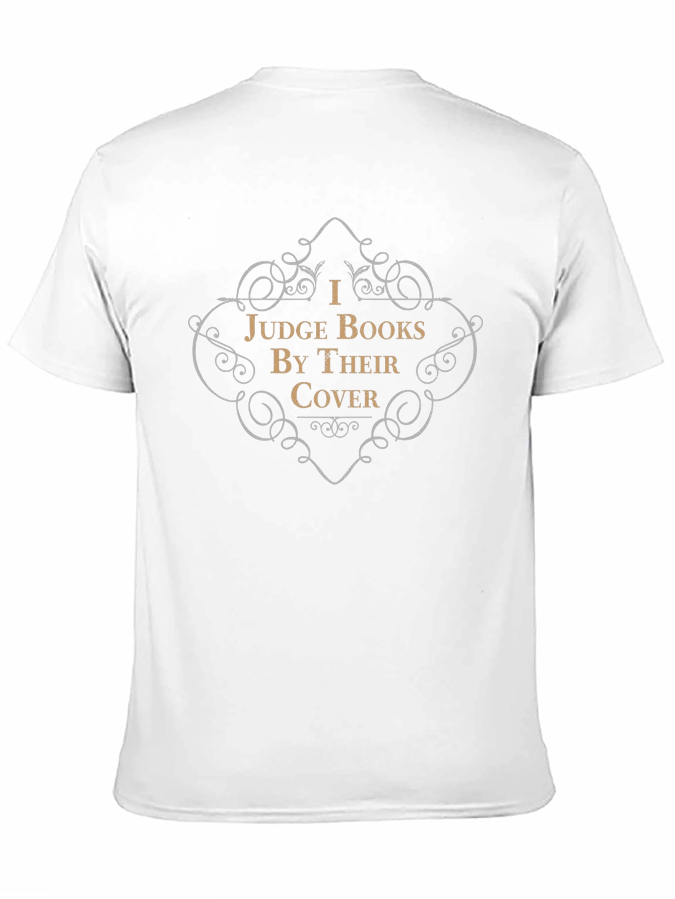I Judge Books By Their Cover Black T-Shirt